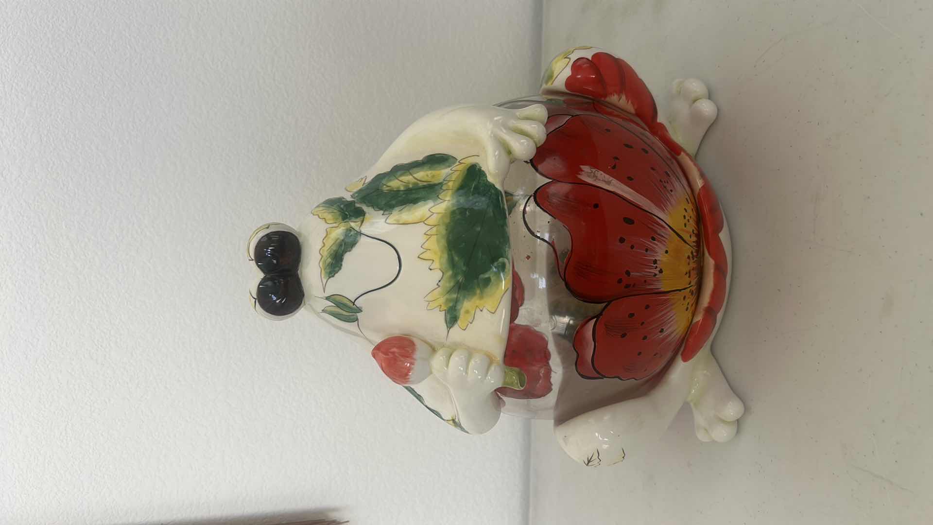 Photo 1 of FROG CANISTER / COOKIE JAR H11”