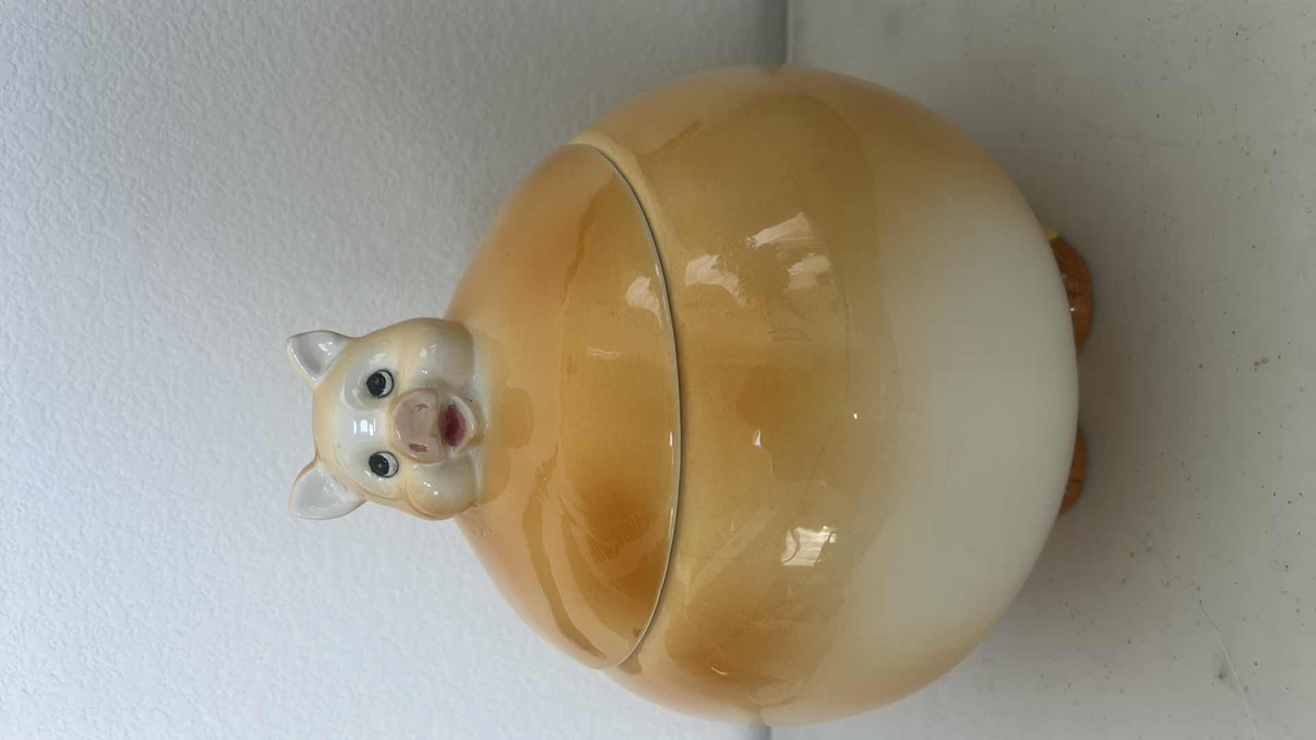 Photo 1 of PIG CANISTER / COOKIE JAR H10”
