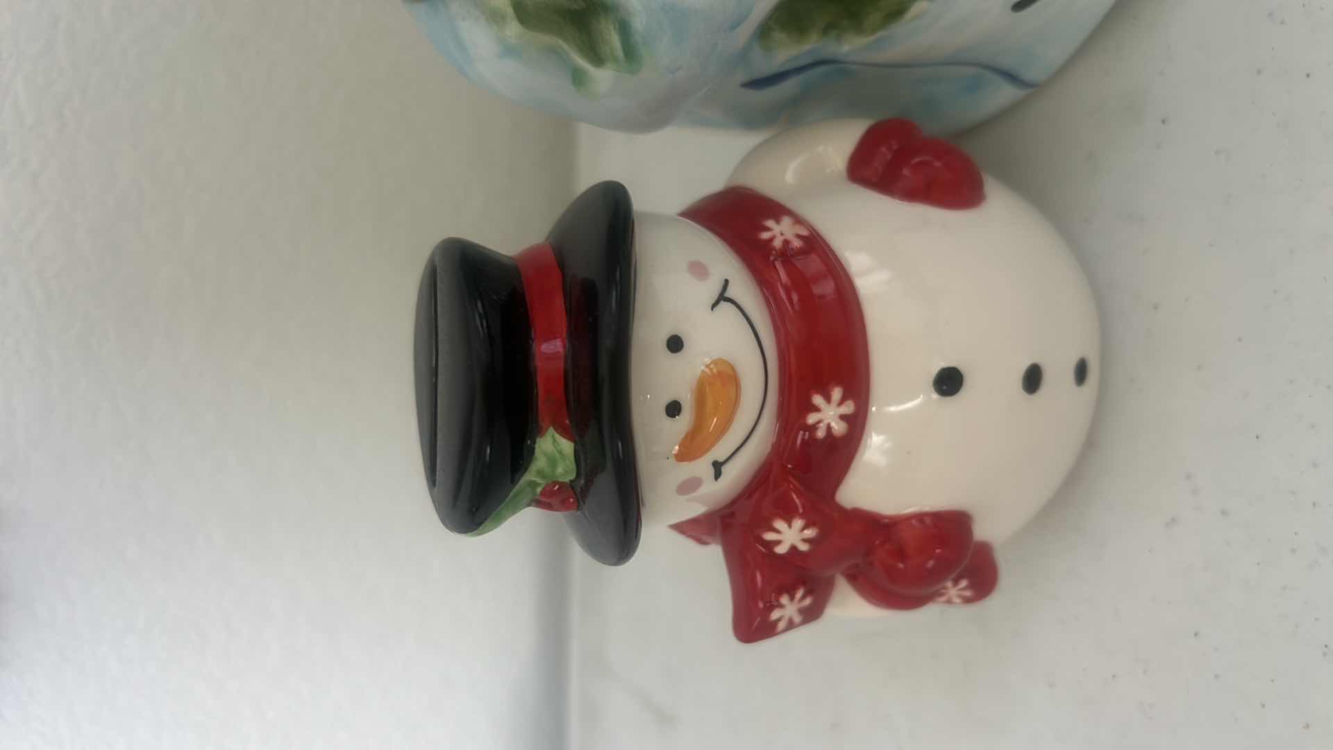 Photo 2 of SEASONAL COOKIE JARS, CANISTER AND BANK (TALLEST 9”)