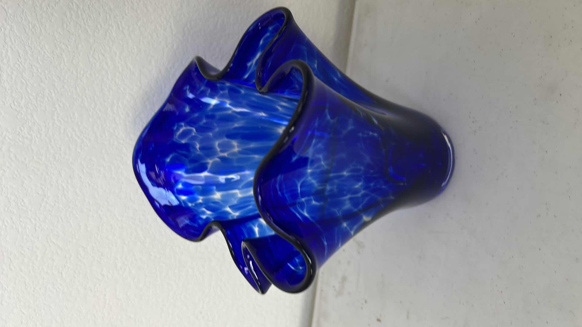 Photo 1 of 3 PC GLASS / CRYSTAL ( VASE H 8”)