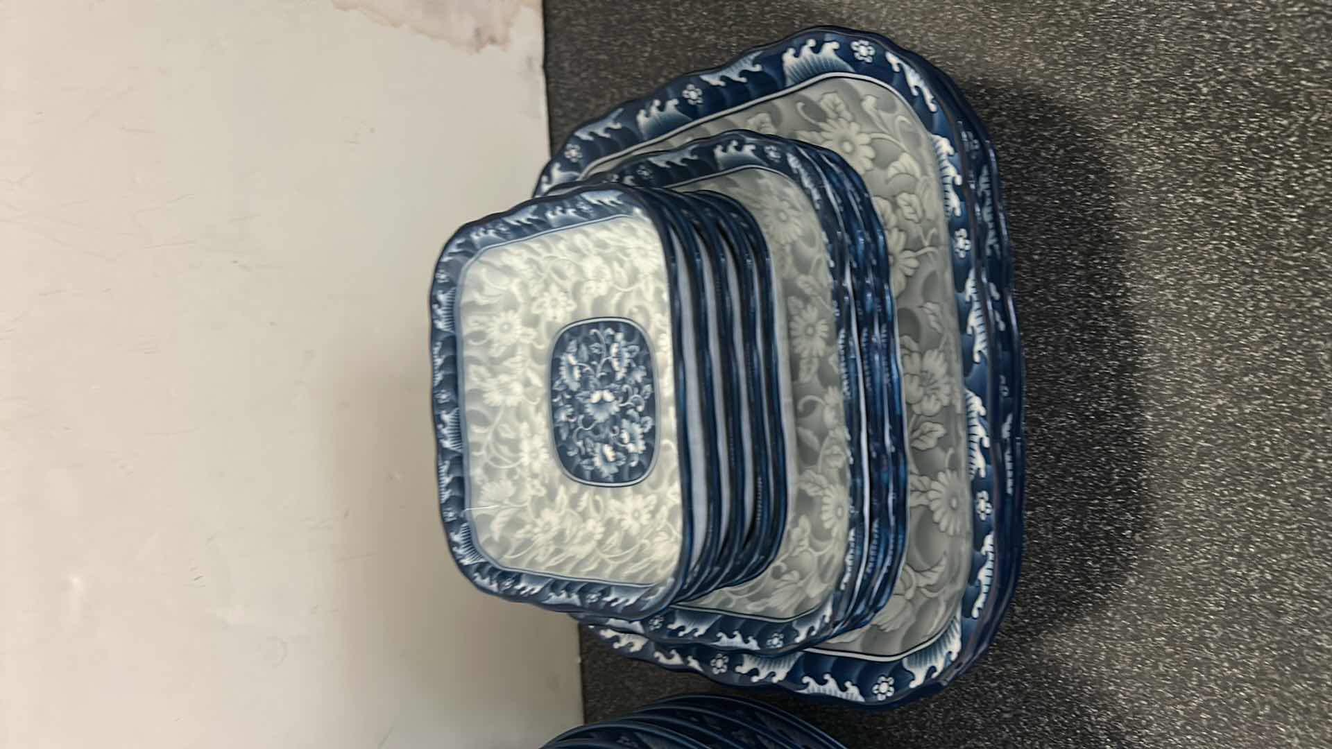 Photo 1 of 29 BLUE AND WHITE KOREAN  PLATES 10.5” AND MORE