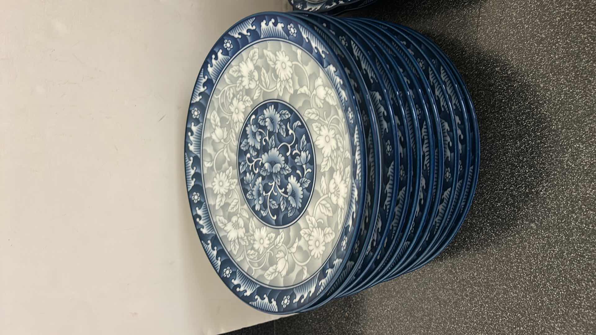 Photo 1 of 29 BLUE AND WHITE KOREAN  PLATES 10.5” AND MORE