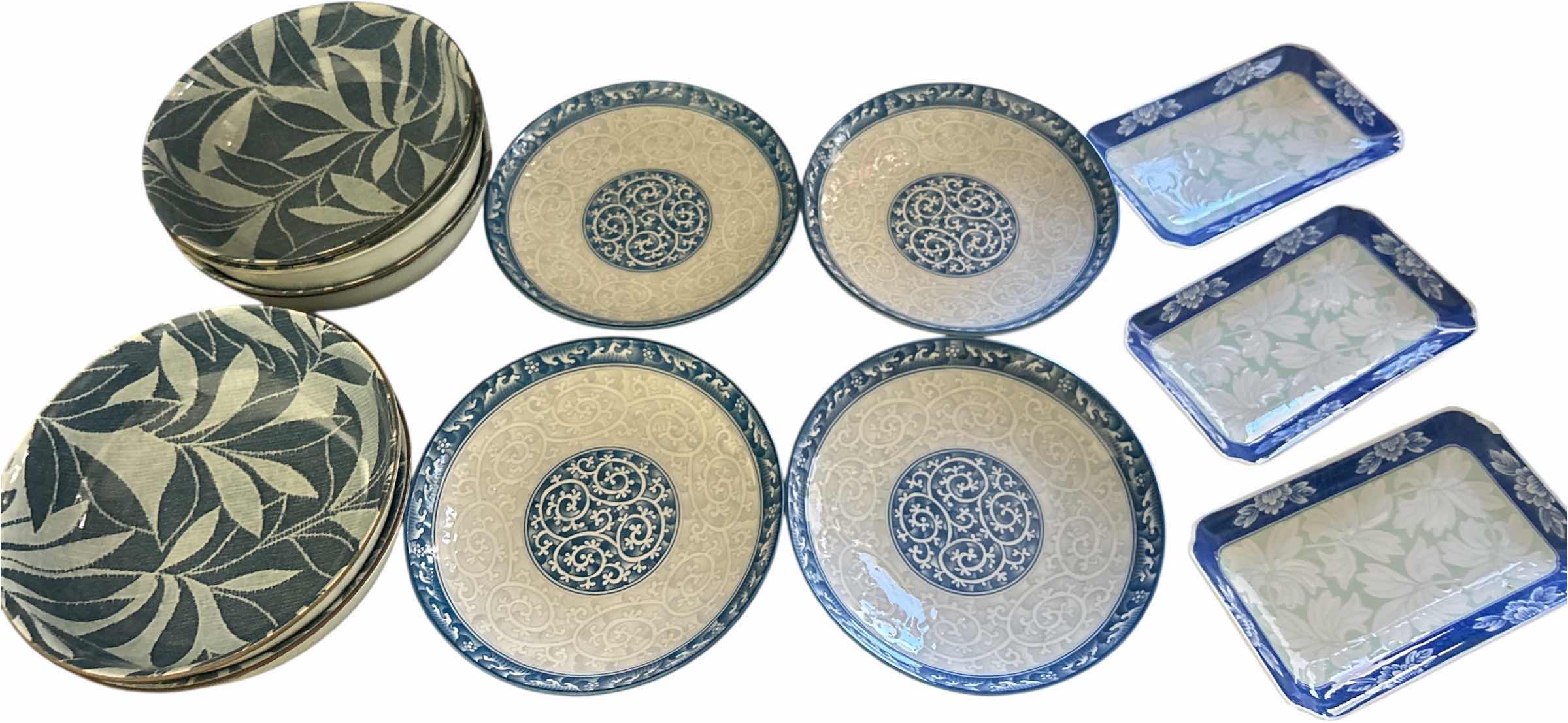 Photo 1 of BLUE AND WHITE SERVING DISHES