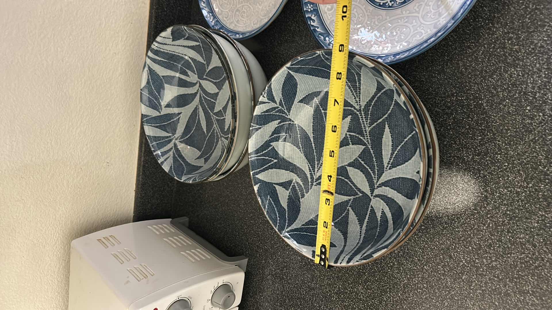 Photo 3 of BLUE AND WHITE SERVING DISHES