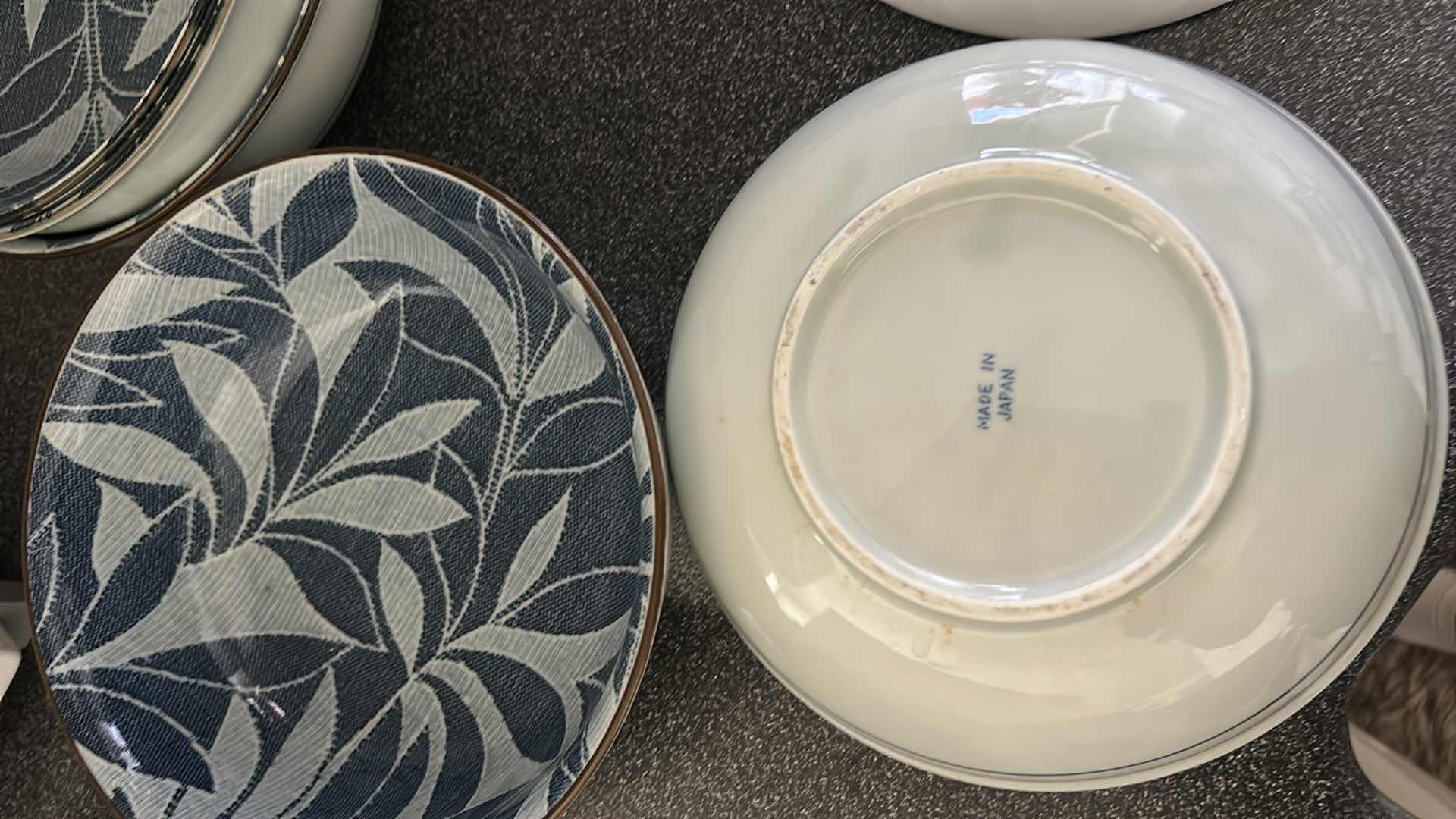 Photo 1 of BLUE AND WHITE SERVING DISHES