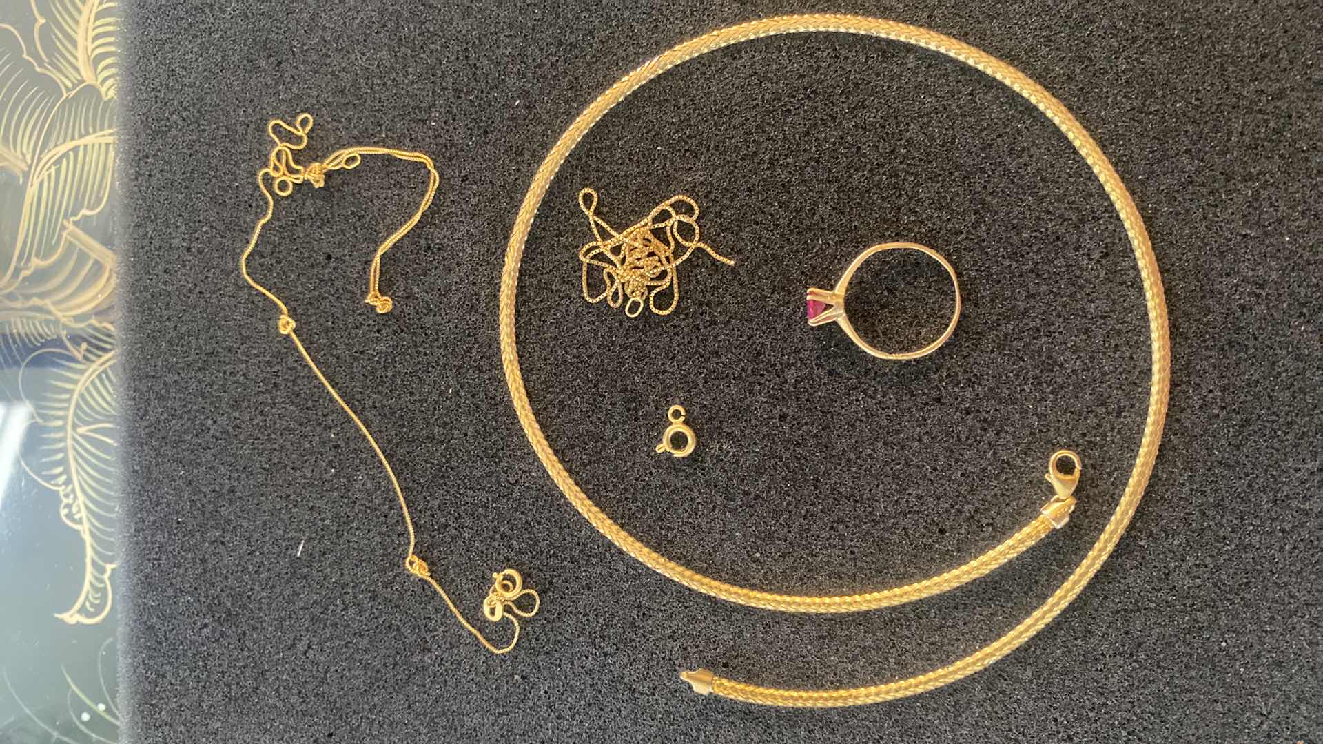 Photo 1 of 4 PIECES 10KGOLD JEWELRY 6.0g  - ALL REQUIRES REPAIR