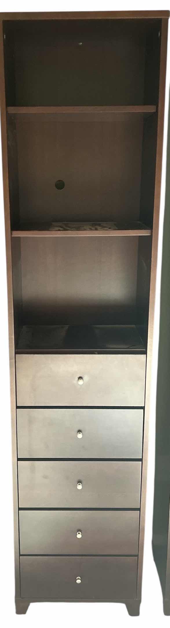 Photo 1 of 6’ SHELF UNIT WITH 5 DRAWERS