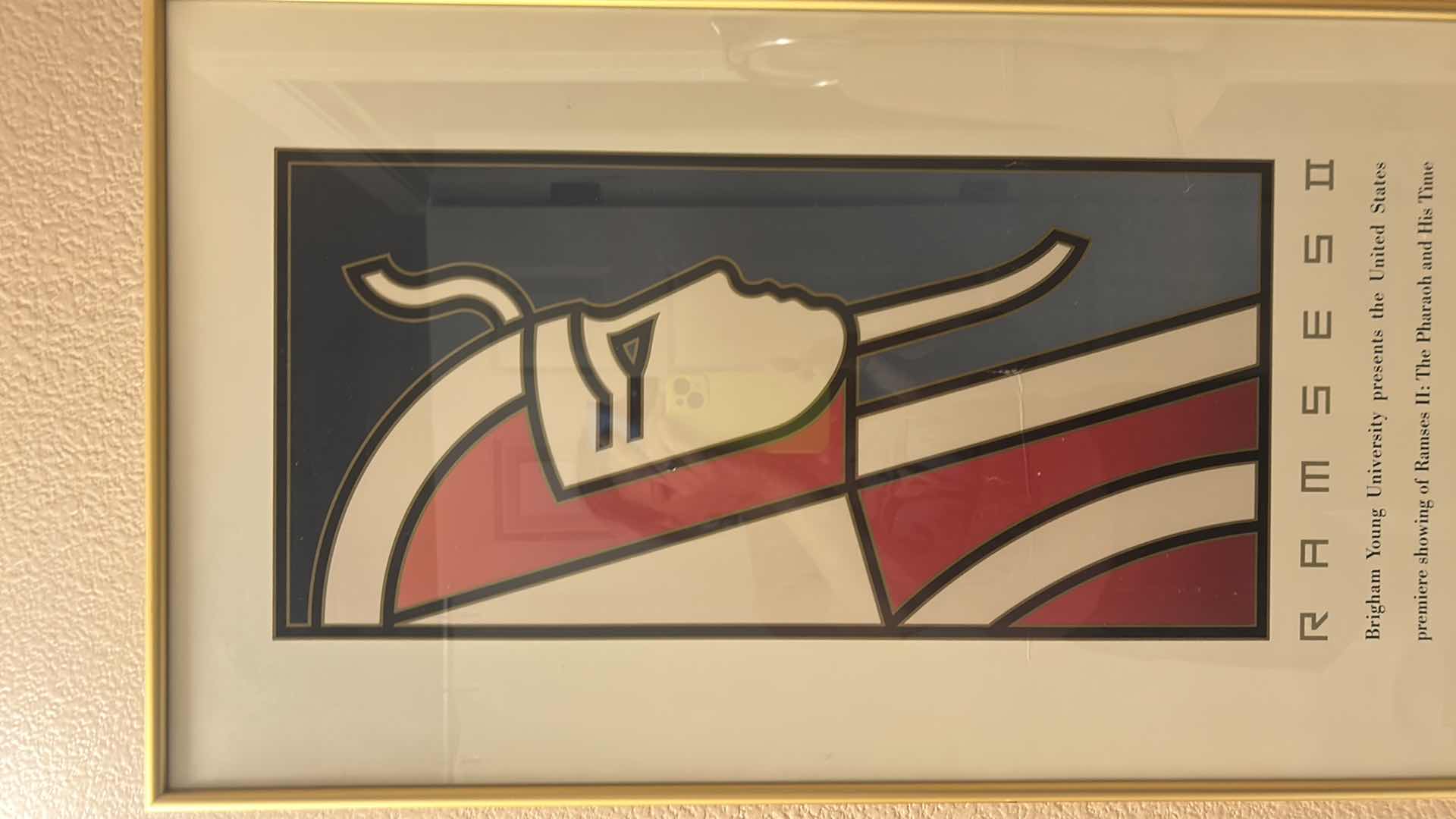 Photo 2 of FRAMED, RAMSEES II PREMIER ARTWORK 14 1/2“ x H32“