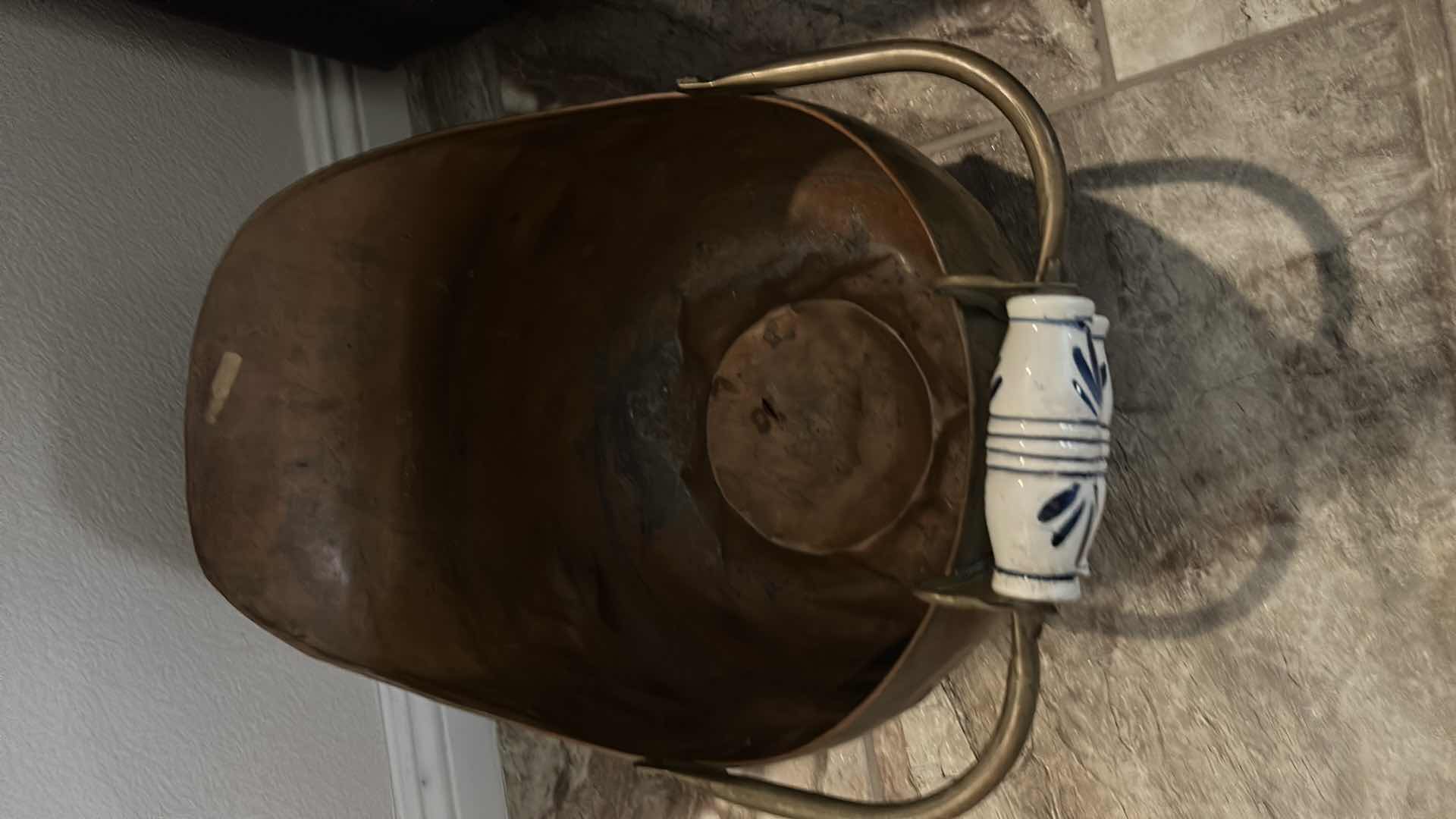 Photo 1 of LARGE VINTAGE COPPER KETTLE 17“ x 13“ x H13“