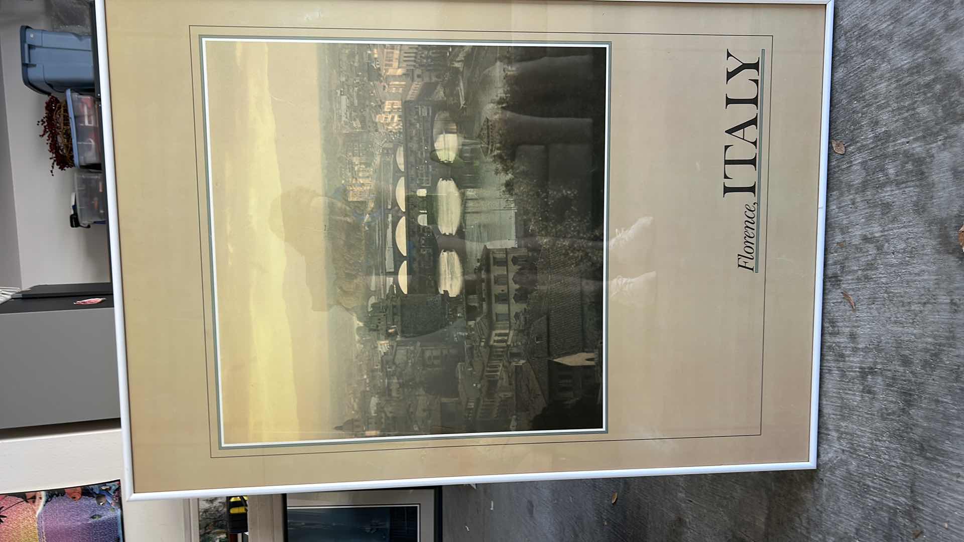 Photo 1 of FRAMED, “FLORENCE ITALY” ARTWORK 24” x H35”