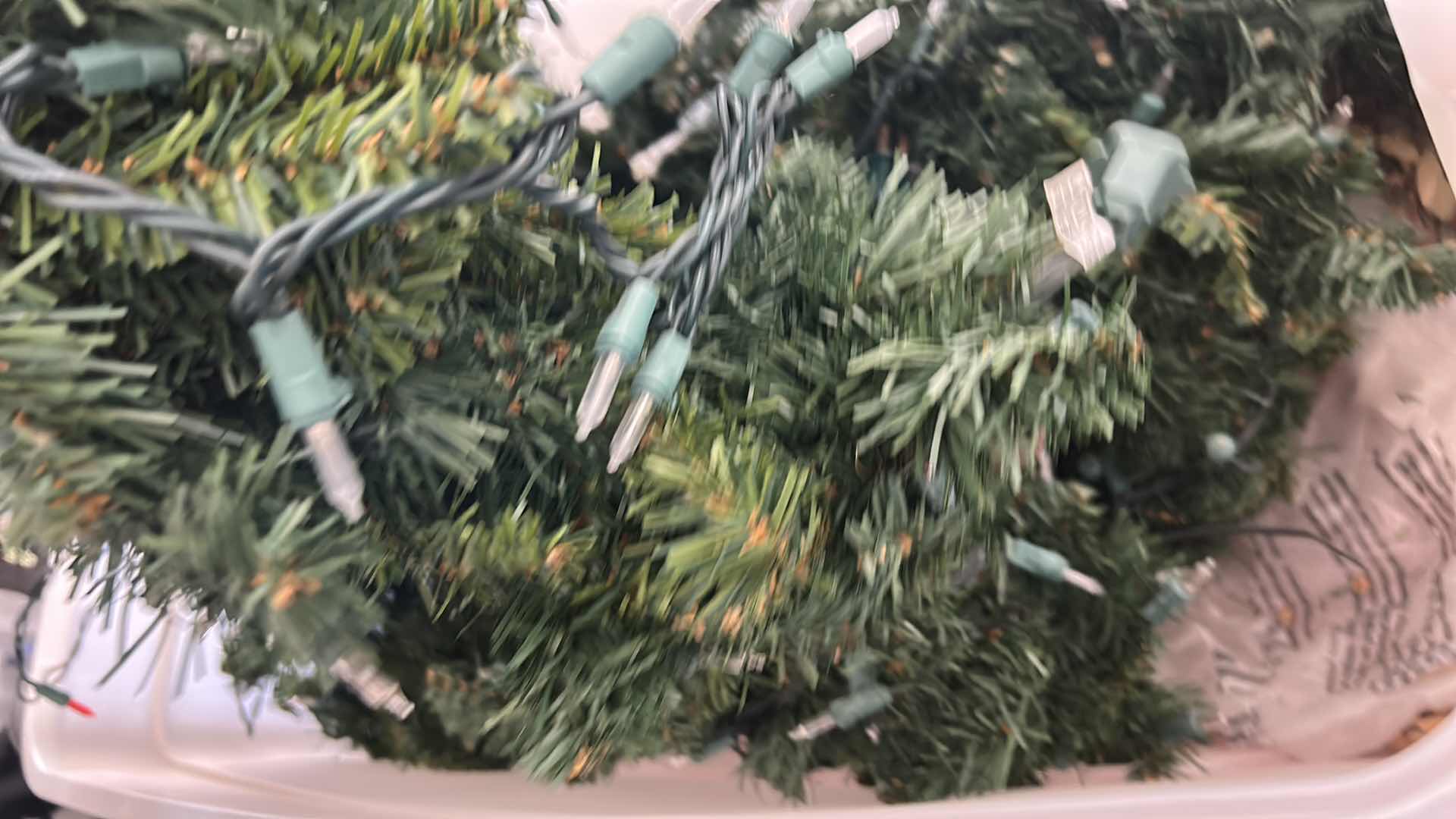 Photo 1 of LARGE TOTE FULL OF CHRISTMAS