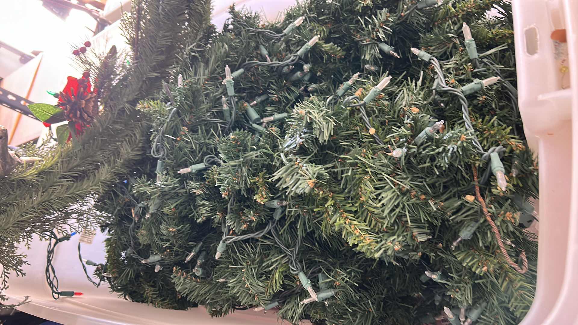 Photo 1 of LARGE TOTE FULL OF CHRISTMAS