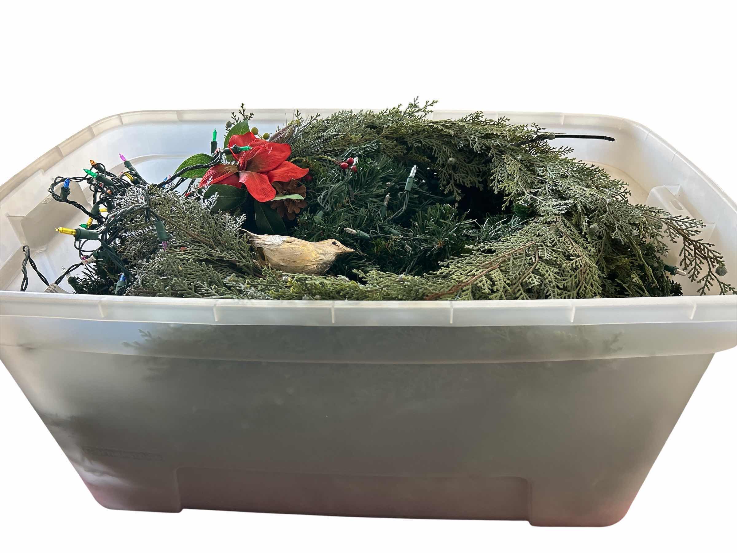 Photo 1 of LARGE TOTE FULL OF CHRISTMAS