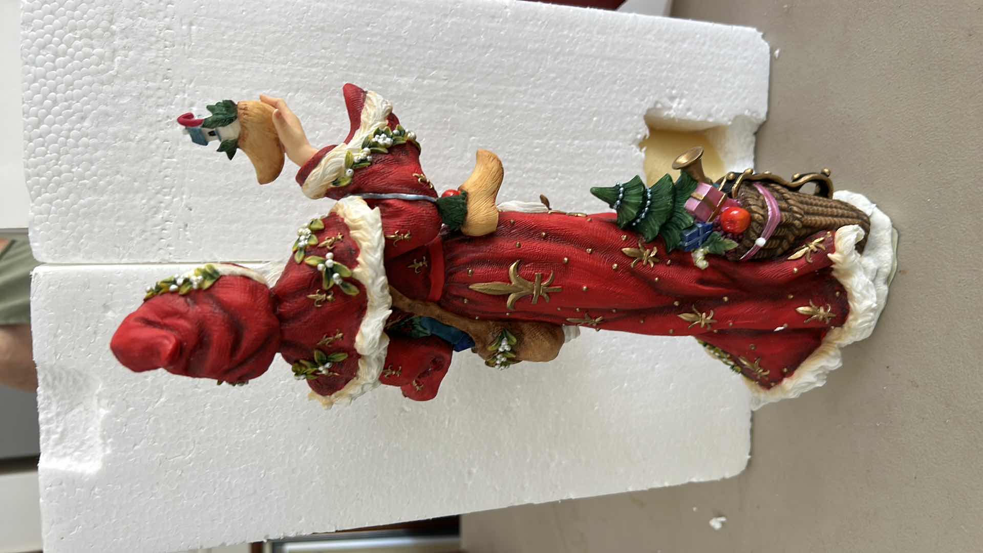 Photo 2 of LENOX PENCIL SANTA LIMITED EDITION H12.5”