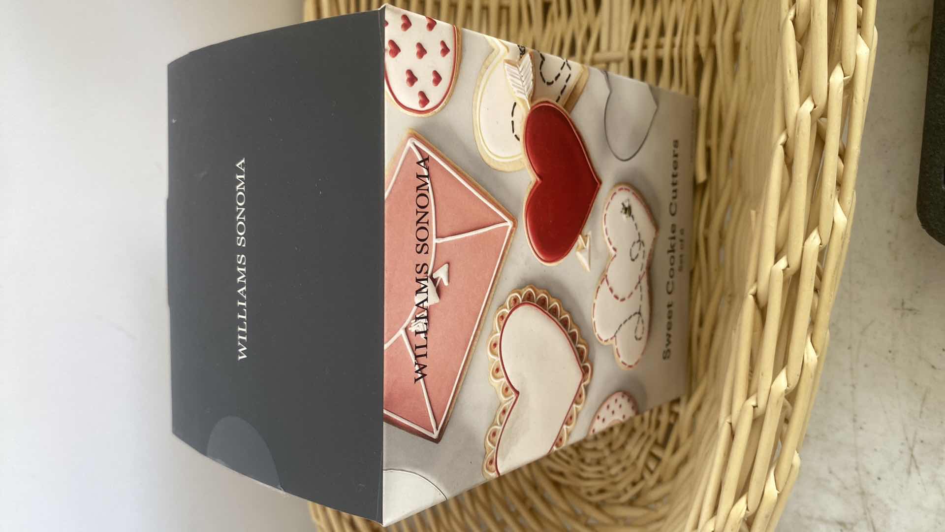 Photo 1 of CORNSTARCH PAN & COOKIE CUTTERS & 2 BASKETS