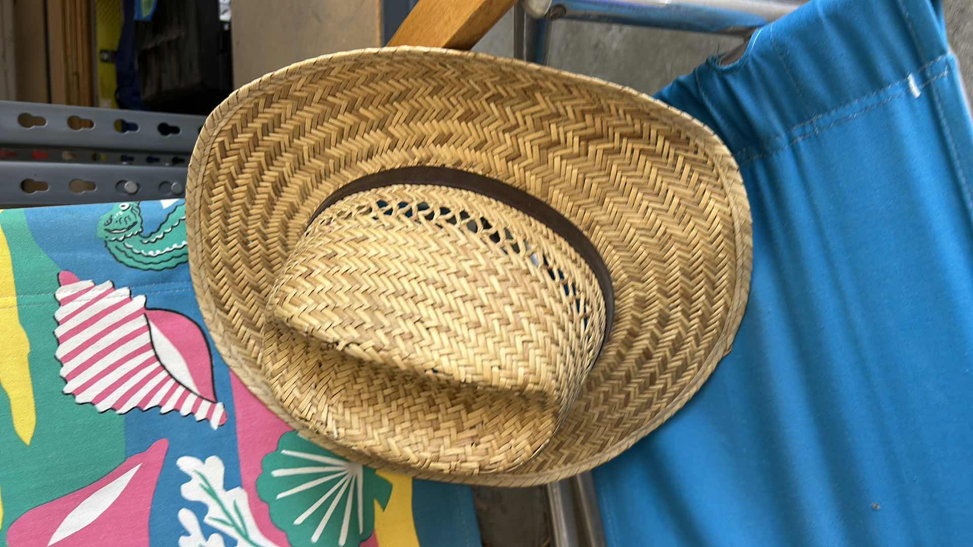 Photo 1 of FOLDING CHAIR, ICE CHEST, FISHING ROD (NO REEL) SUN HAT