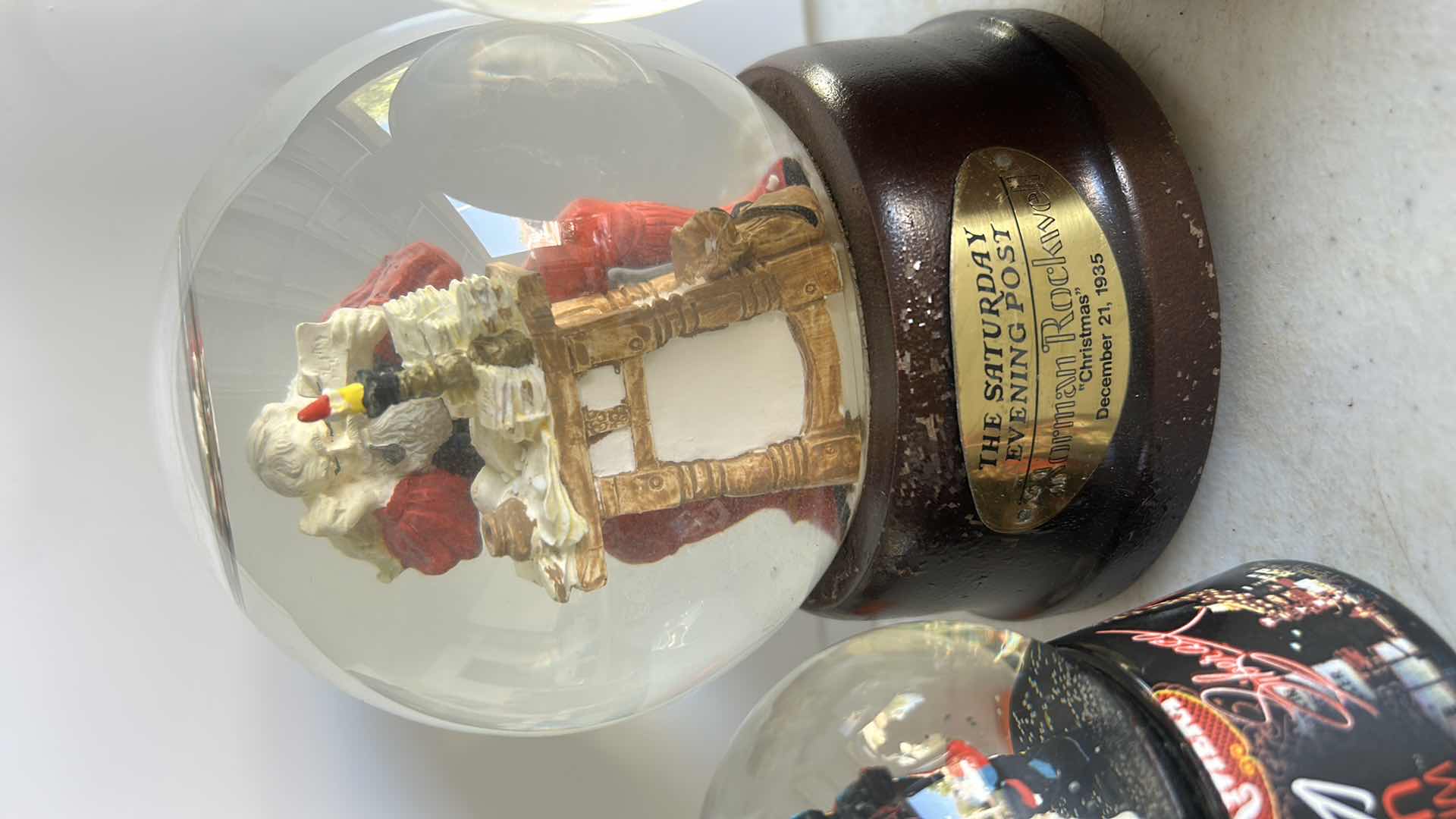 Photo 1 of 3 SNOW GLOBES (TALLEST H6.5”)
