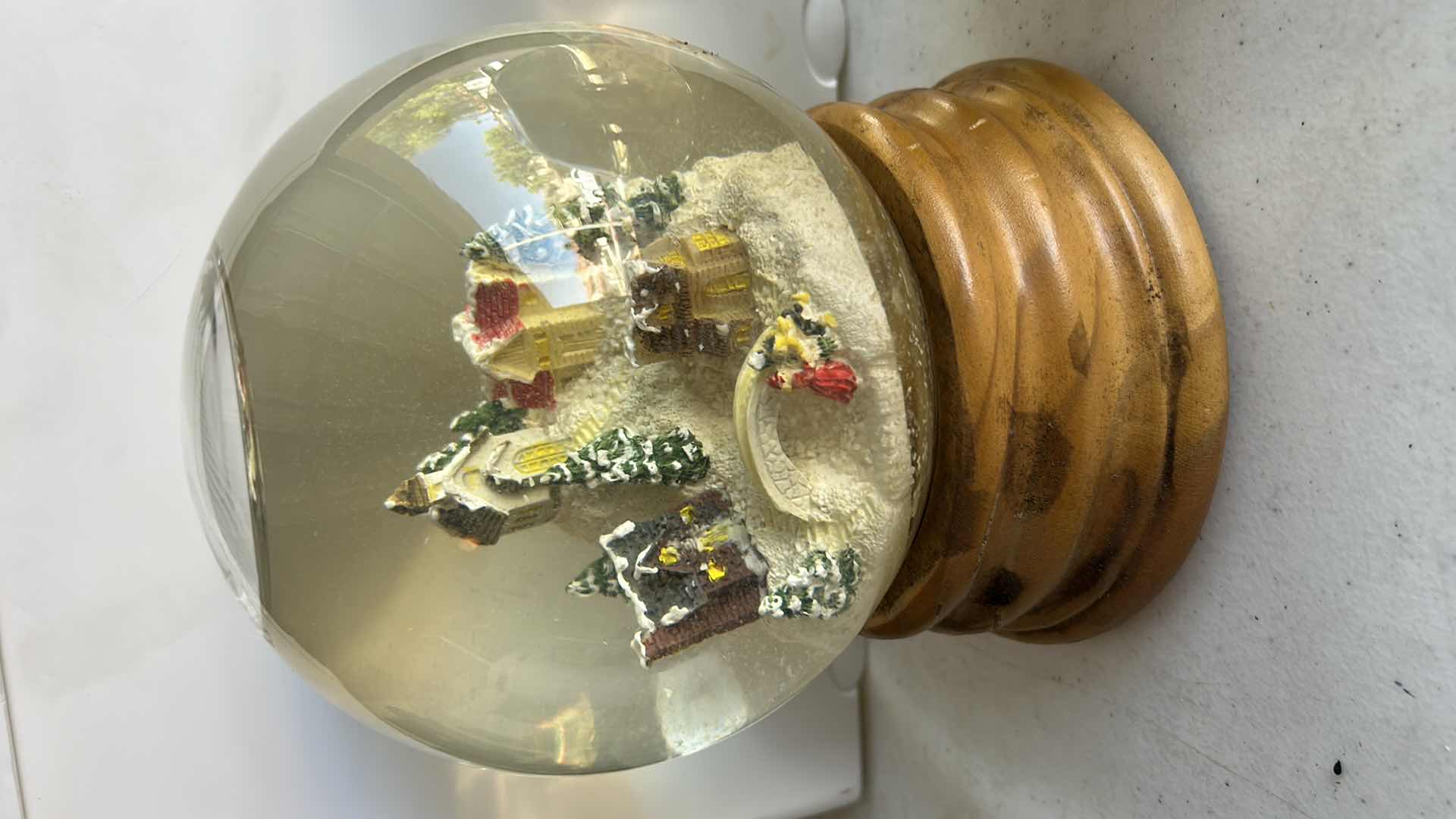 Photo 3 of 2 SNOW GLOBES TALLEST H8”