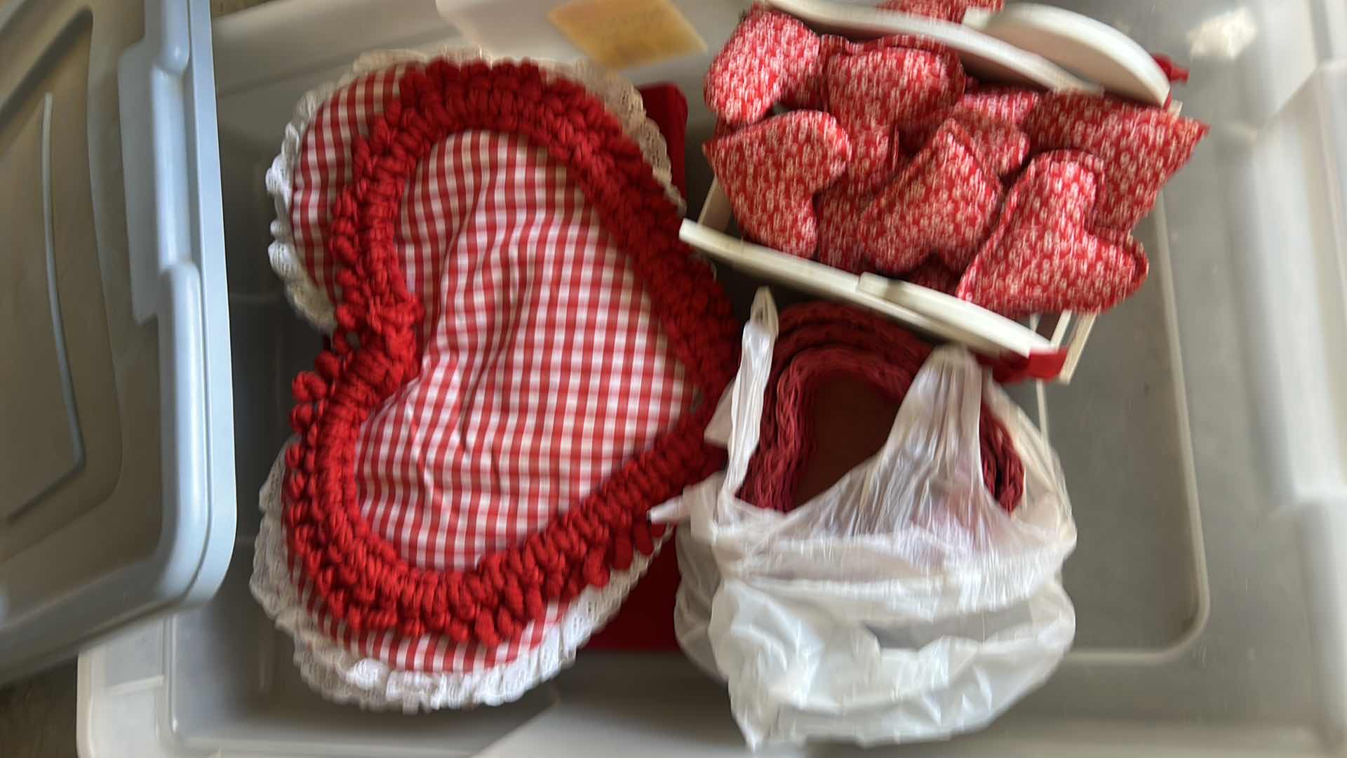 Photo 1 of 2 TOTES OF HOLIDAY DECOR