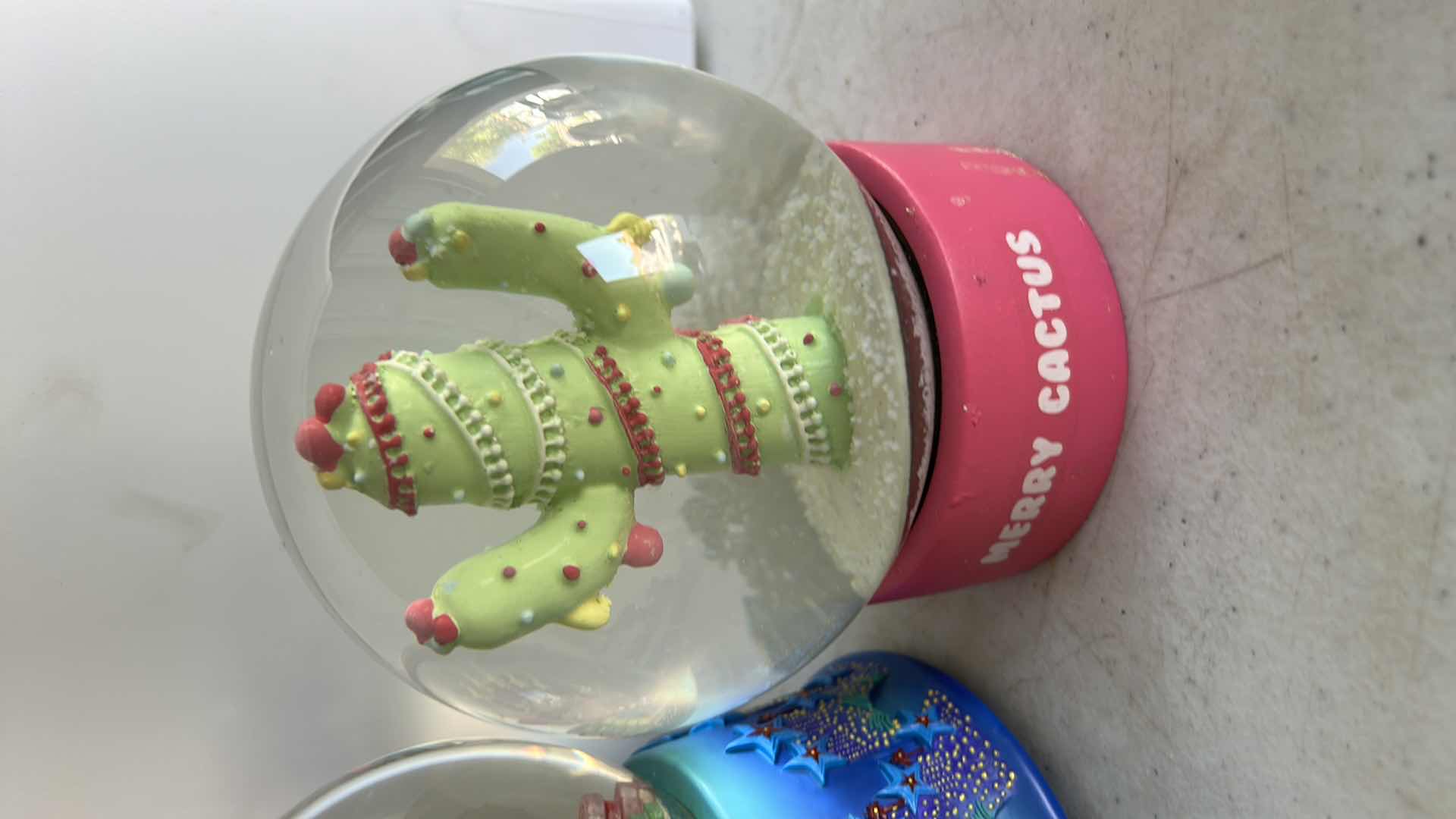 Photo 1 of 2 SNOW GLOBES (TALLEST H6”)