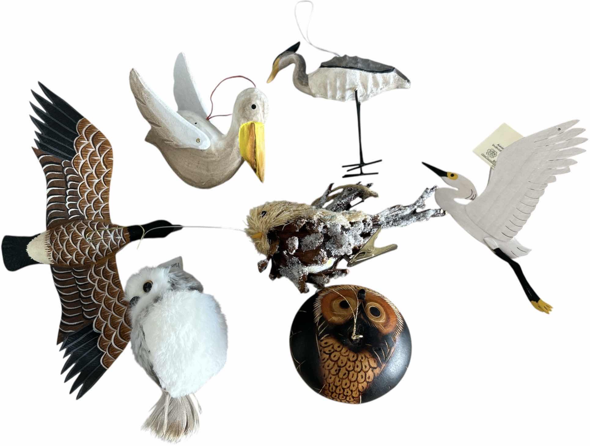 Photo 1 of BIRD ORNAMENTS