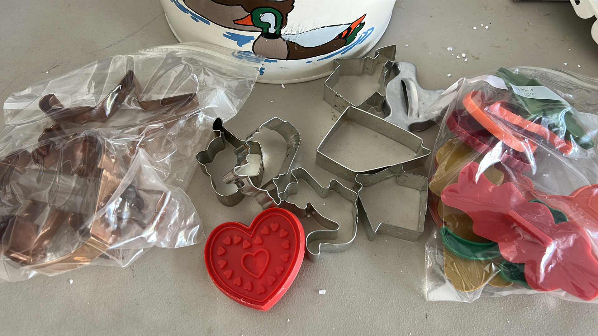 Photo 1 of BUCKET FULL OF COOKIE CUTTERS