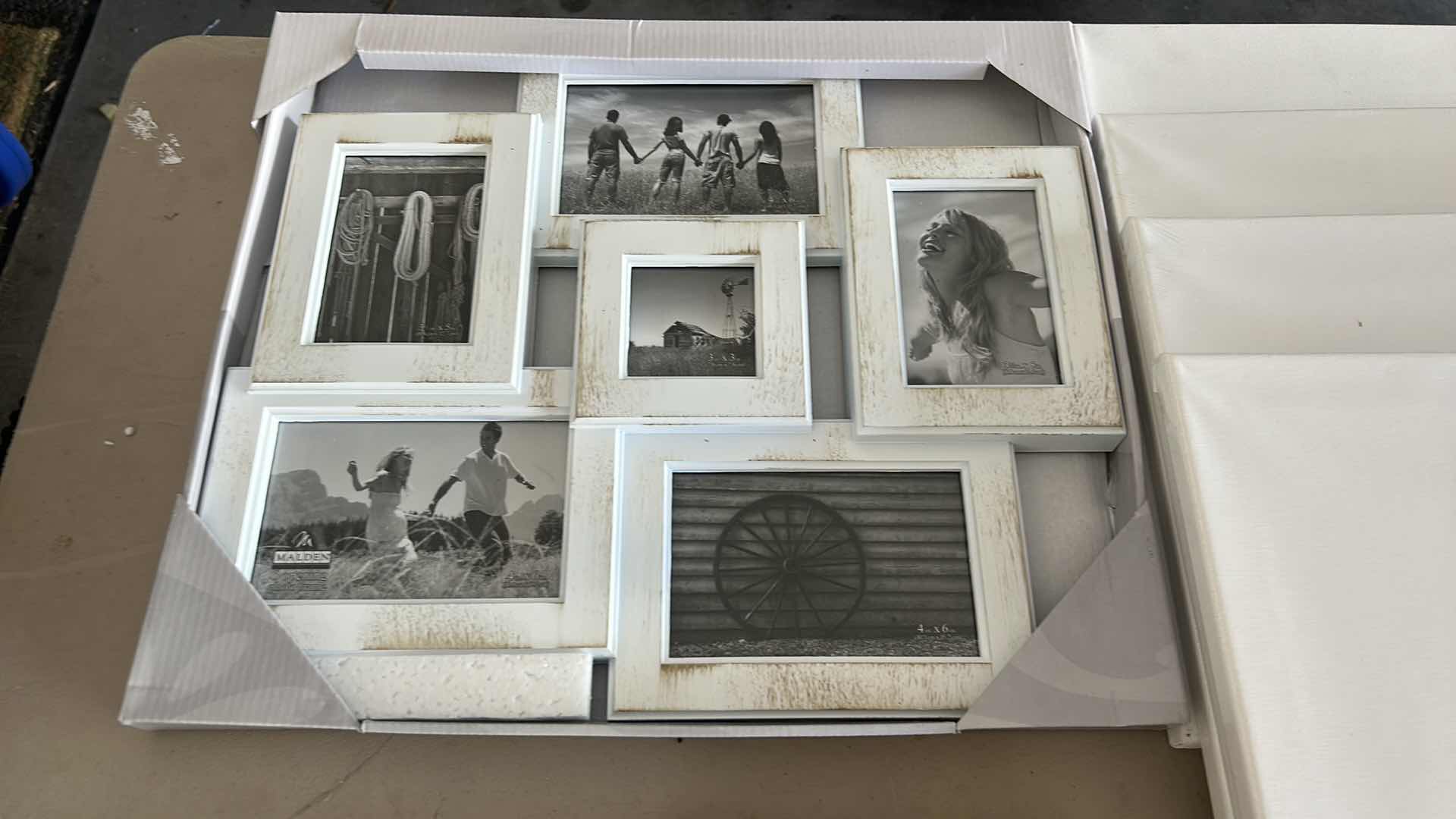 Photo 1 of 3 PHOTO FRAMES AND 4 ART CANVASES