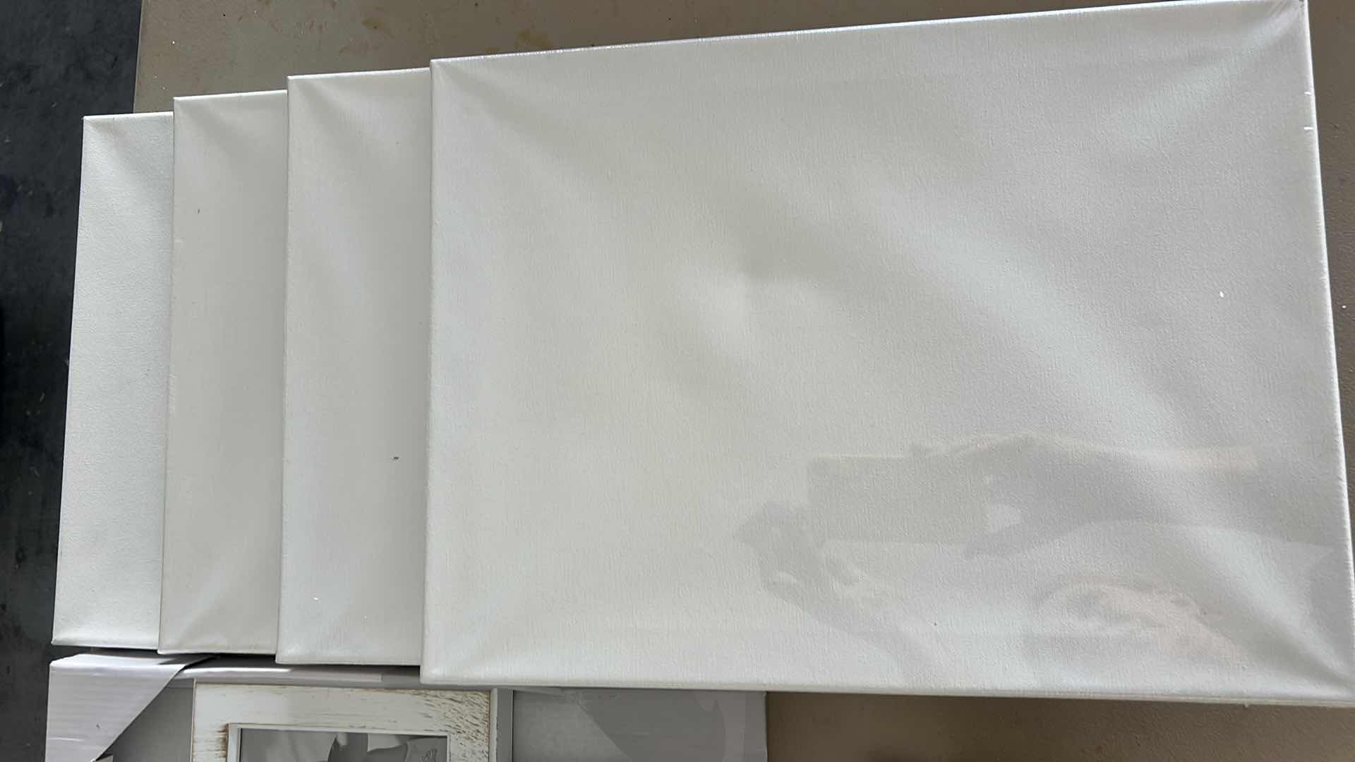 Photo 1 of 3 PHOTO FRAMES AND 4 ART CANVASES