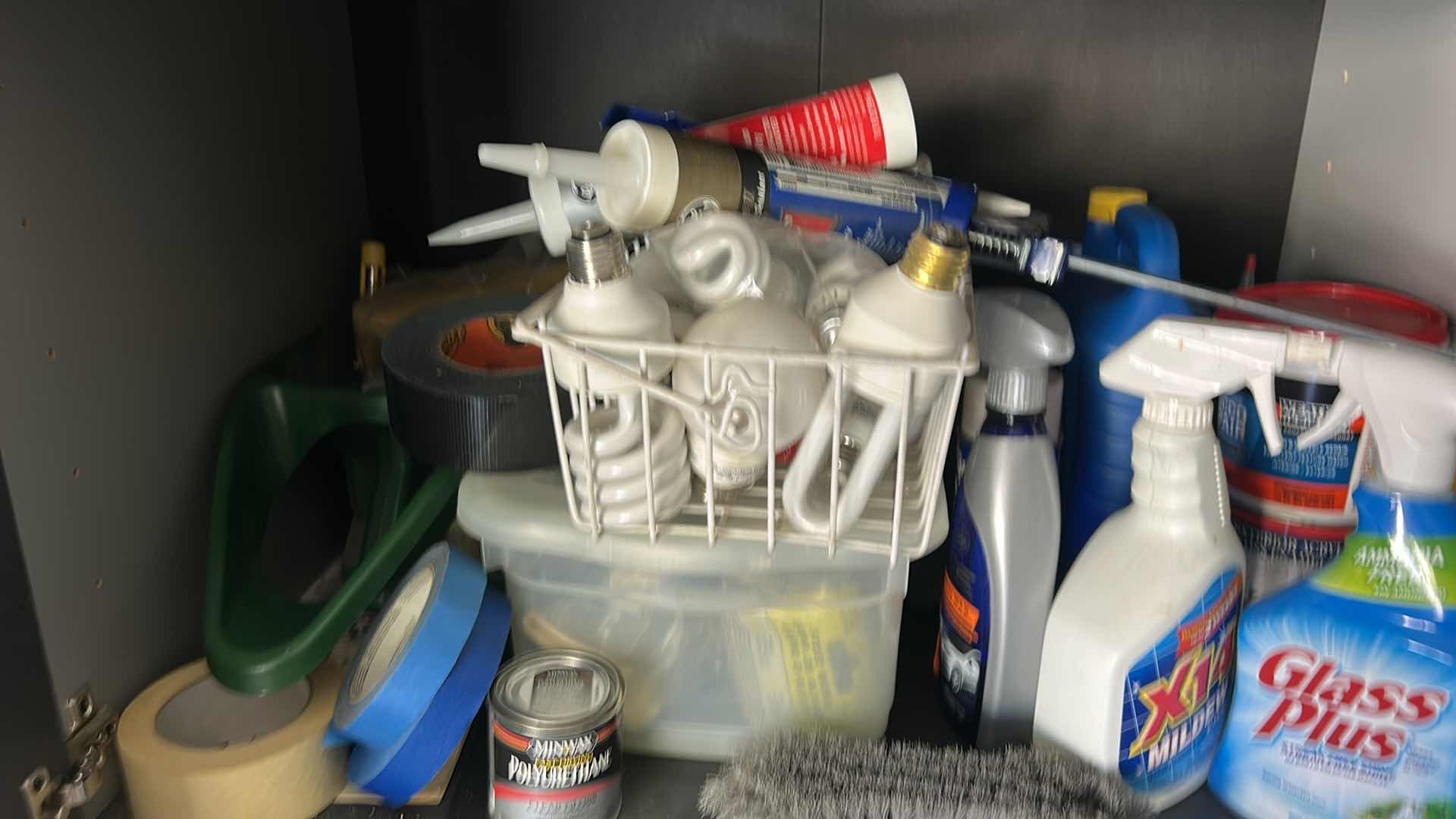 Photo 5 of COLEMAN HEAVY DUTY GARAGE CABINET ON WHEELS WITH CONTENTS  31 1/4“ x 19 1/2“ x H76“