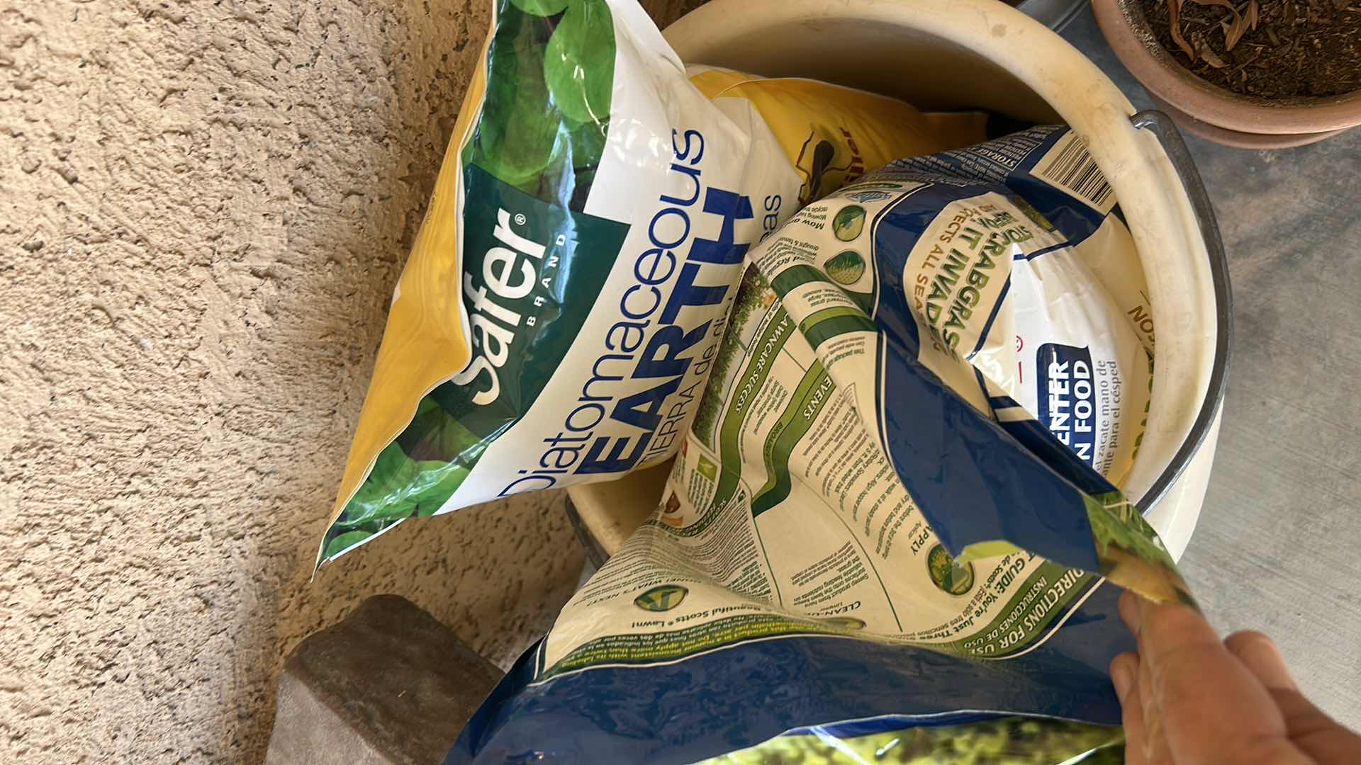 Photo 1 of POTS AND GARDENING SUPPLIES