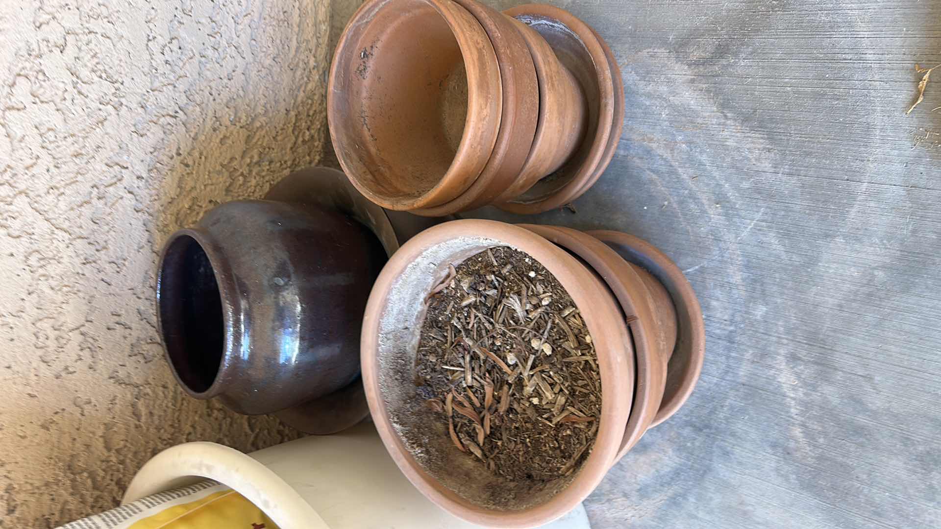 Photo 1 of POTS AND GARDENING SUPPLIES