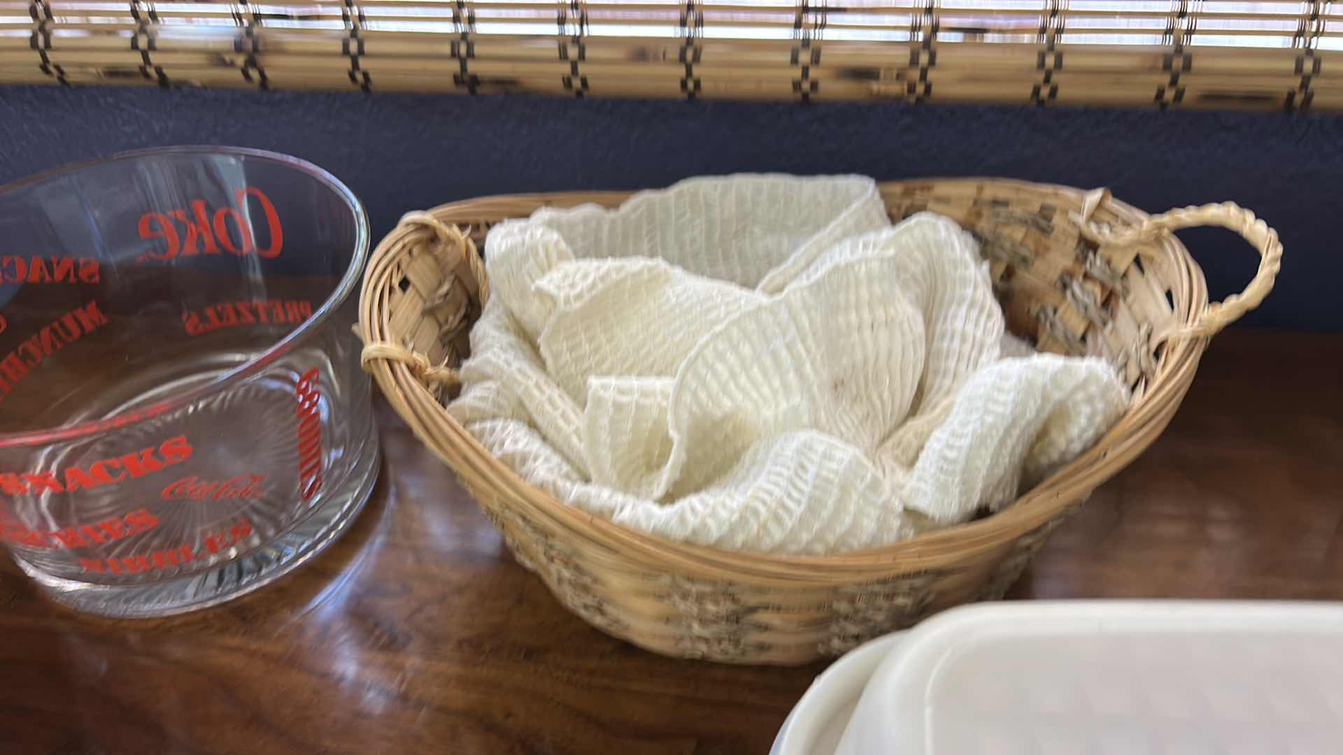 Photo 1 of KITCHEN ITEMS - CROCK POT, BREAD WARMING BASKET, BOWLS AND MORE