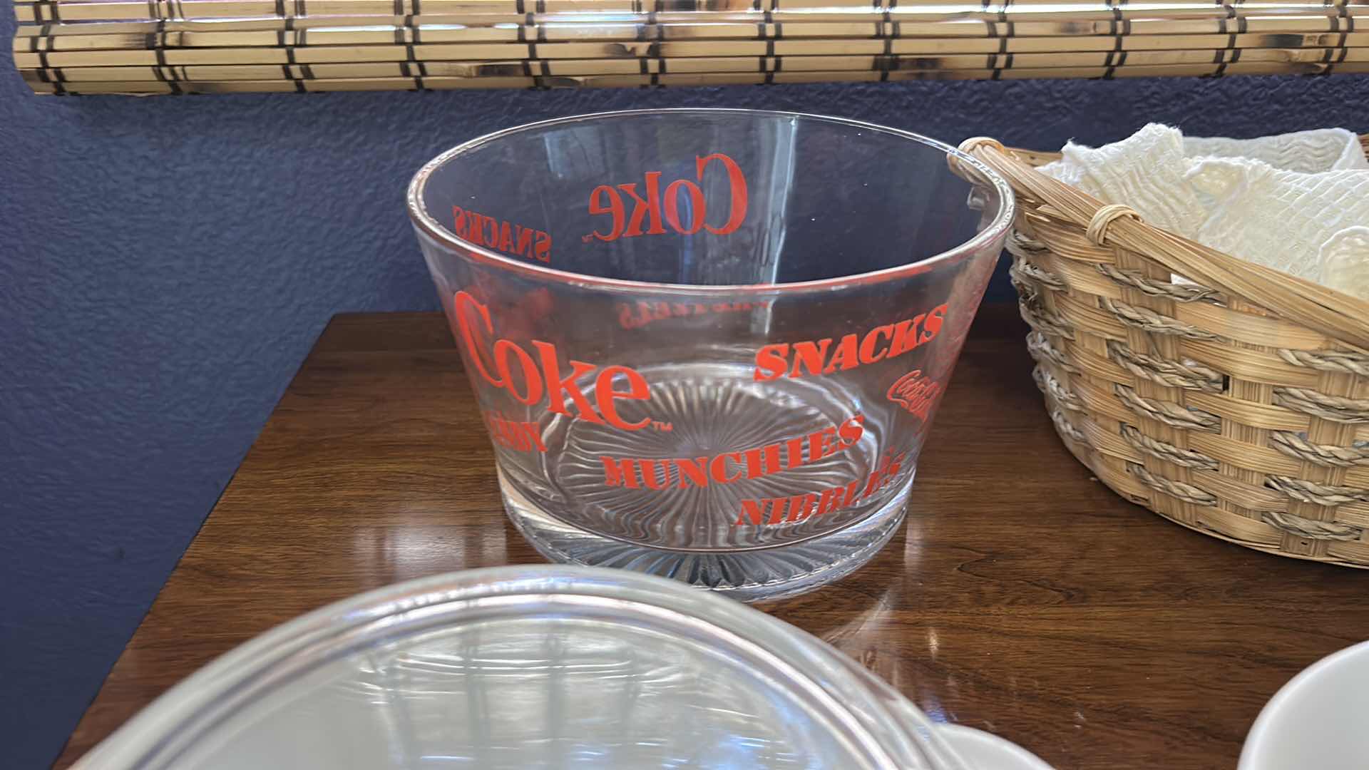 Photo 1 of KITCHEN ITEMS - CROCK POT, BREAD WARMING BASKET, BOWLS AND MORE