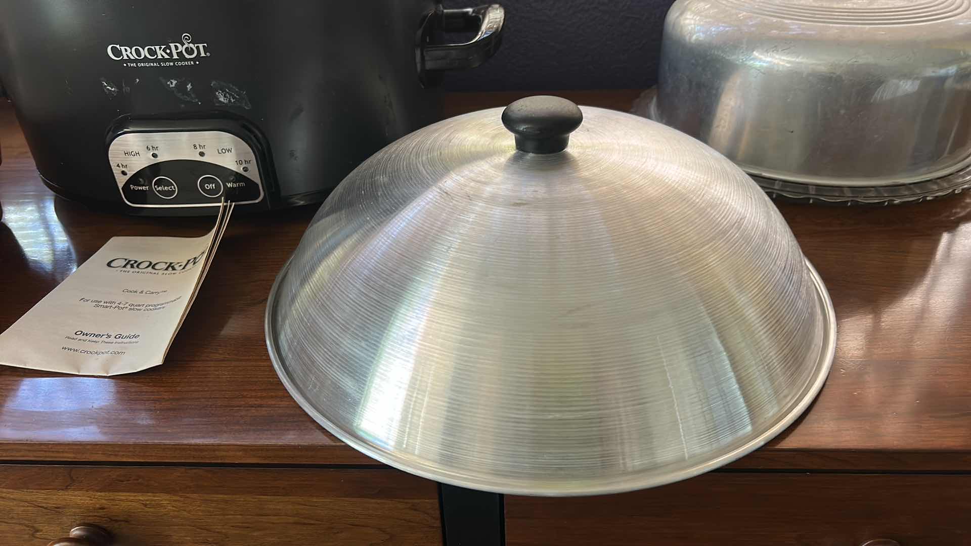 Photo 1 of KITCHEN ITEMS - CROCK POT, BREAD WARMING BASKET, BOWLS AND MORE