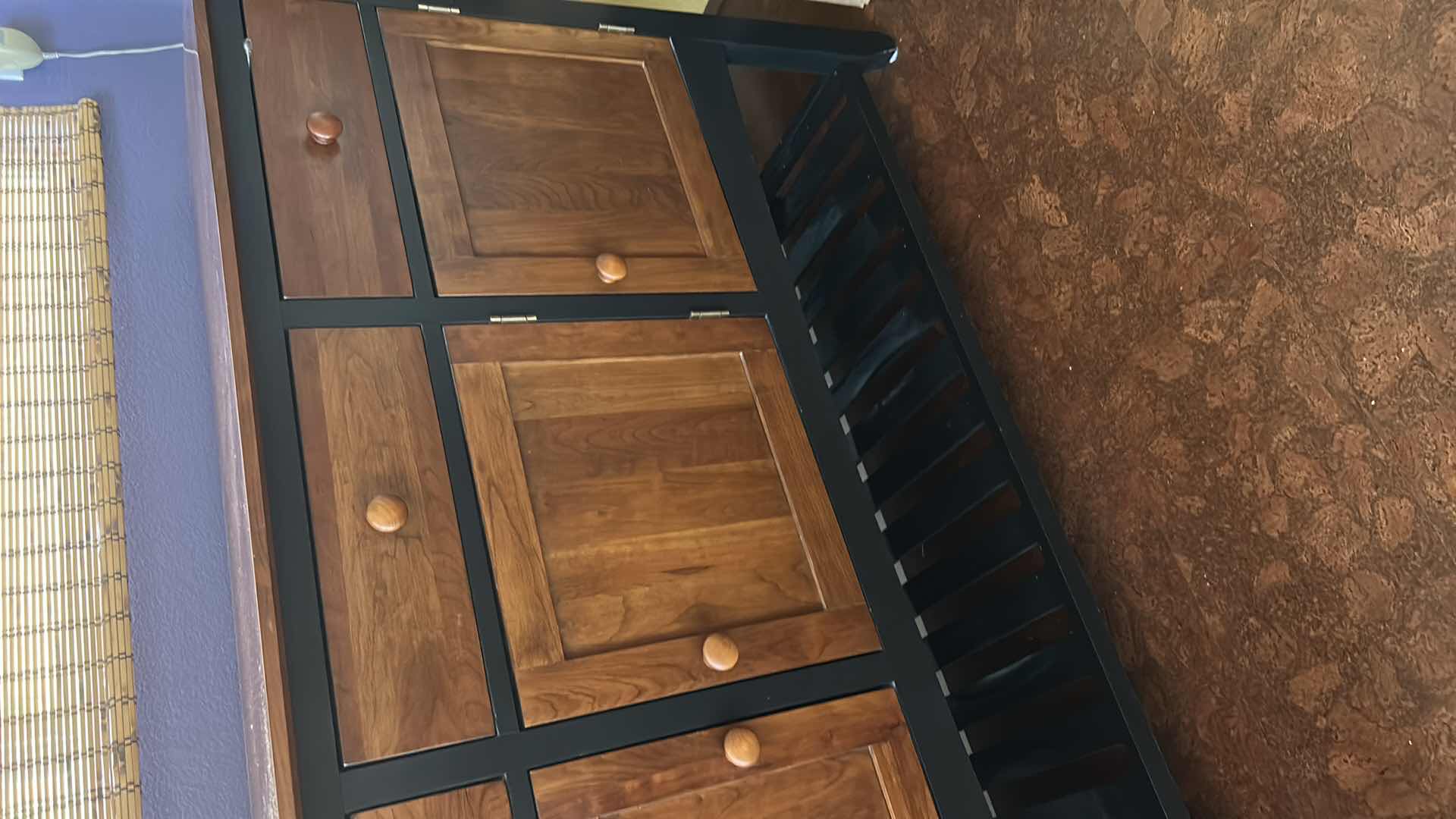 Photo 5 of ETHAN ALLEN WOOD BUFFET CABINET 64“ x 19“ x H40 1/2“