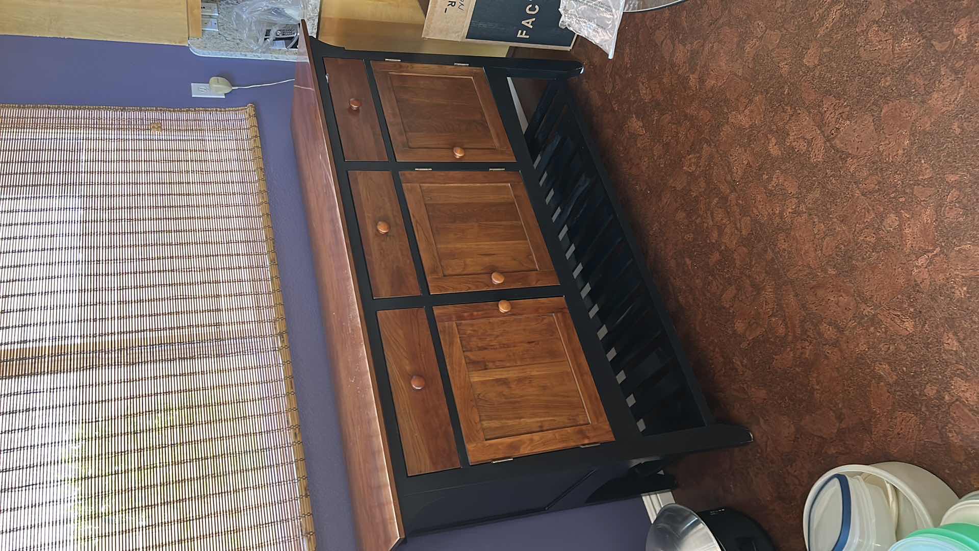 Photo 2 of ETHAN ALLEN WOOD BUFFET CABINET 64“ x 19“ x H40 1/2“