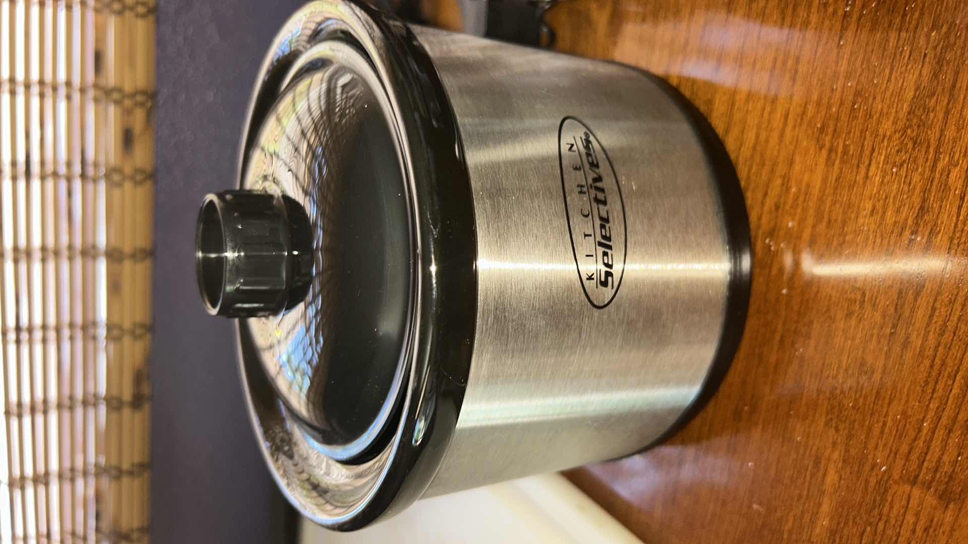 Photo 4 of KITCHEN ITEMS - WINE OPENERS, KNIFE SHARPENING KIT, MINI SLOW COOKER AND CUTTING BOARD