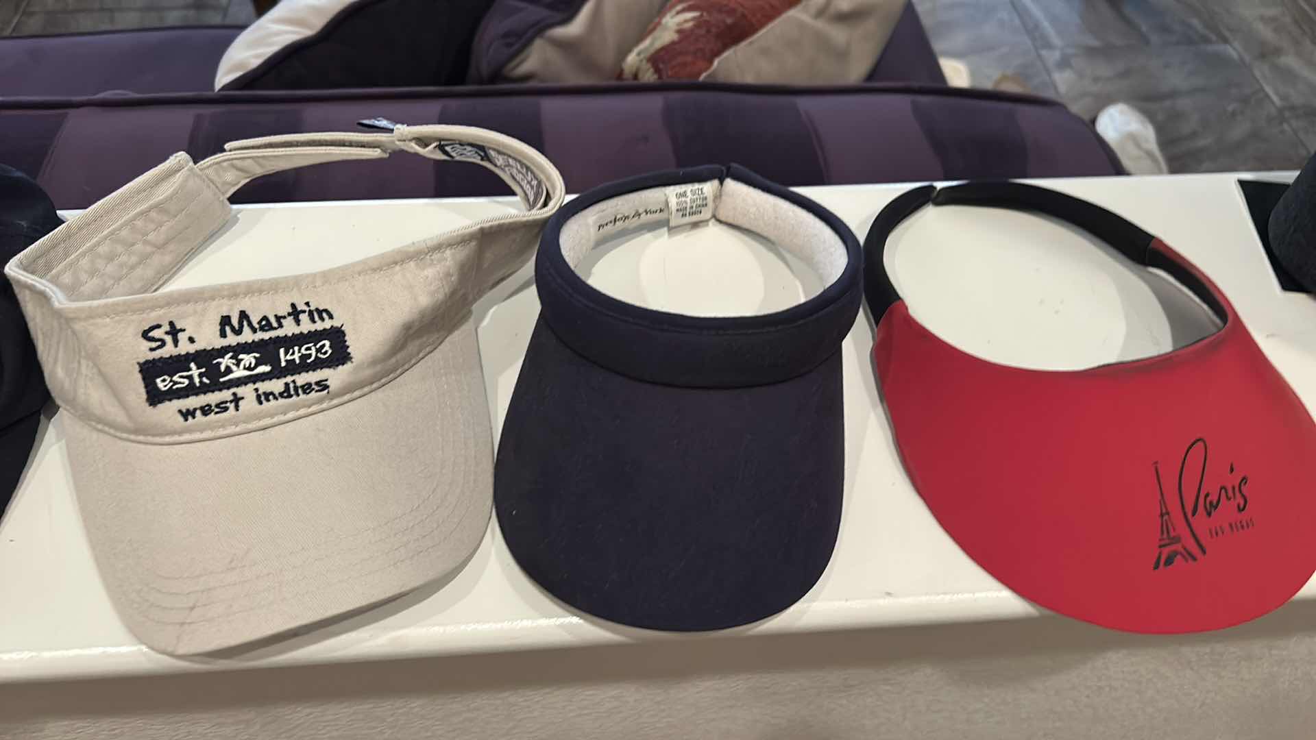 Photo 1 of 5 BALL CAPS AND THREE VISORS