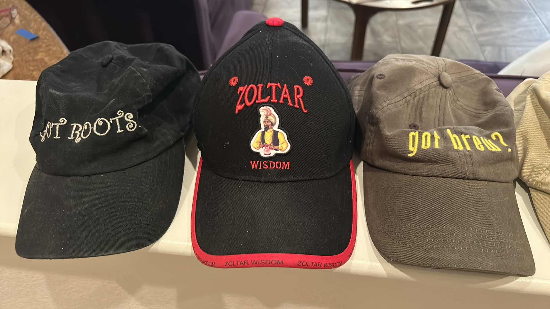 Photo 1 of 5 BALL CAPS AND THREE VISORS