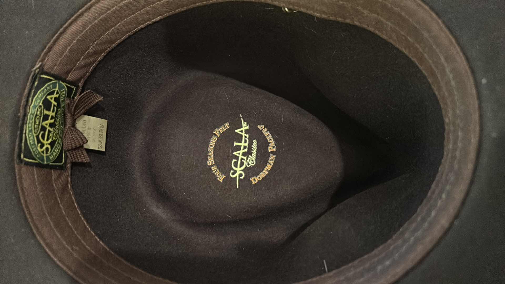 Photo 1 of 2 MENS SCALA FELT COWBOY HATS