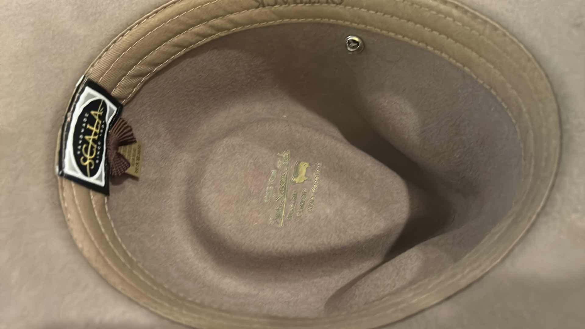 Photo 5 of 2 MENS SCALA FELT COWBOY HATS