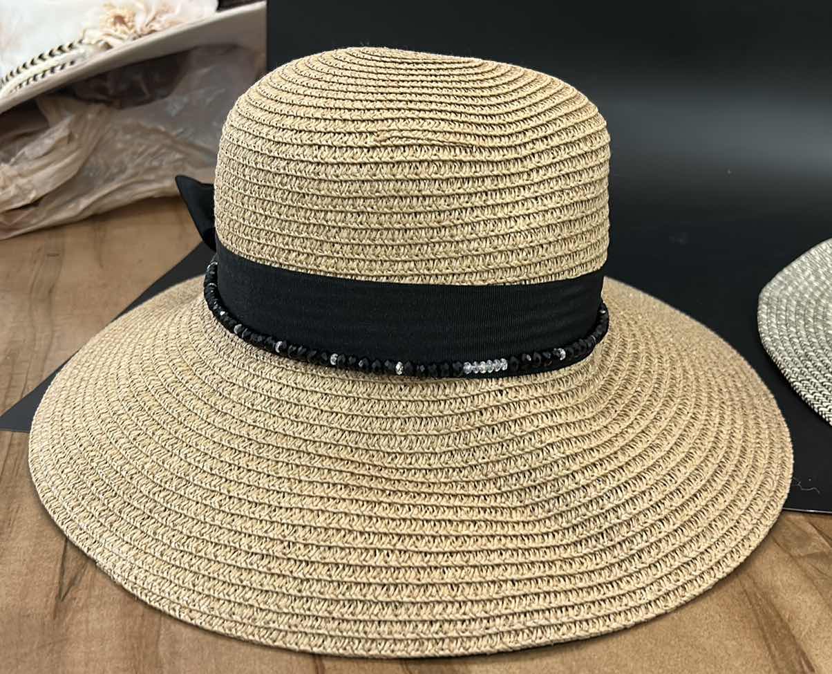 Photo 1 of NEW- 2 WOMENS CUSTOM SUN HATS