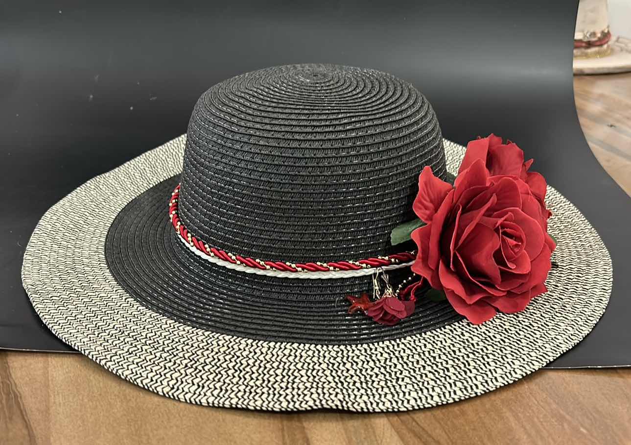 Photo 1 of NEW- 2 WOMENS CUSTOM SUN HATS
