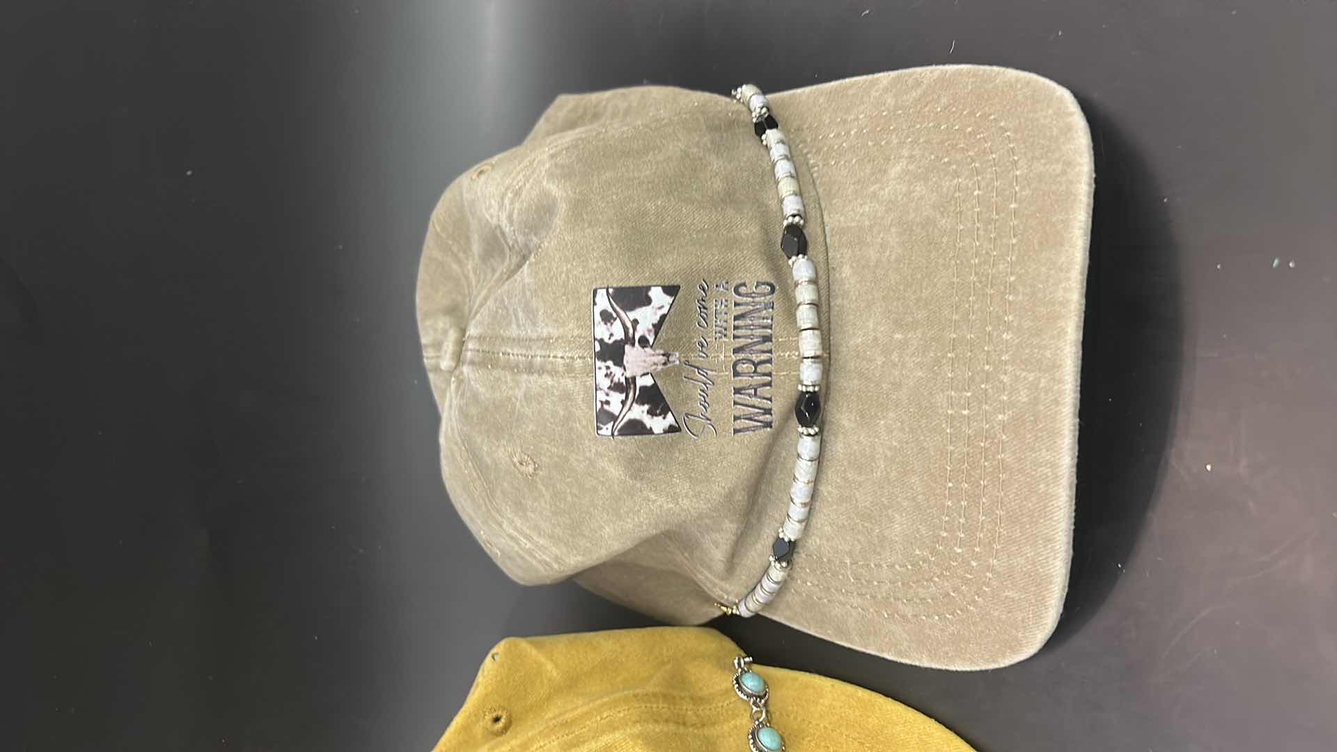 Photo 1 of NEW- 2 WOMENS BASEBALL HATS