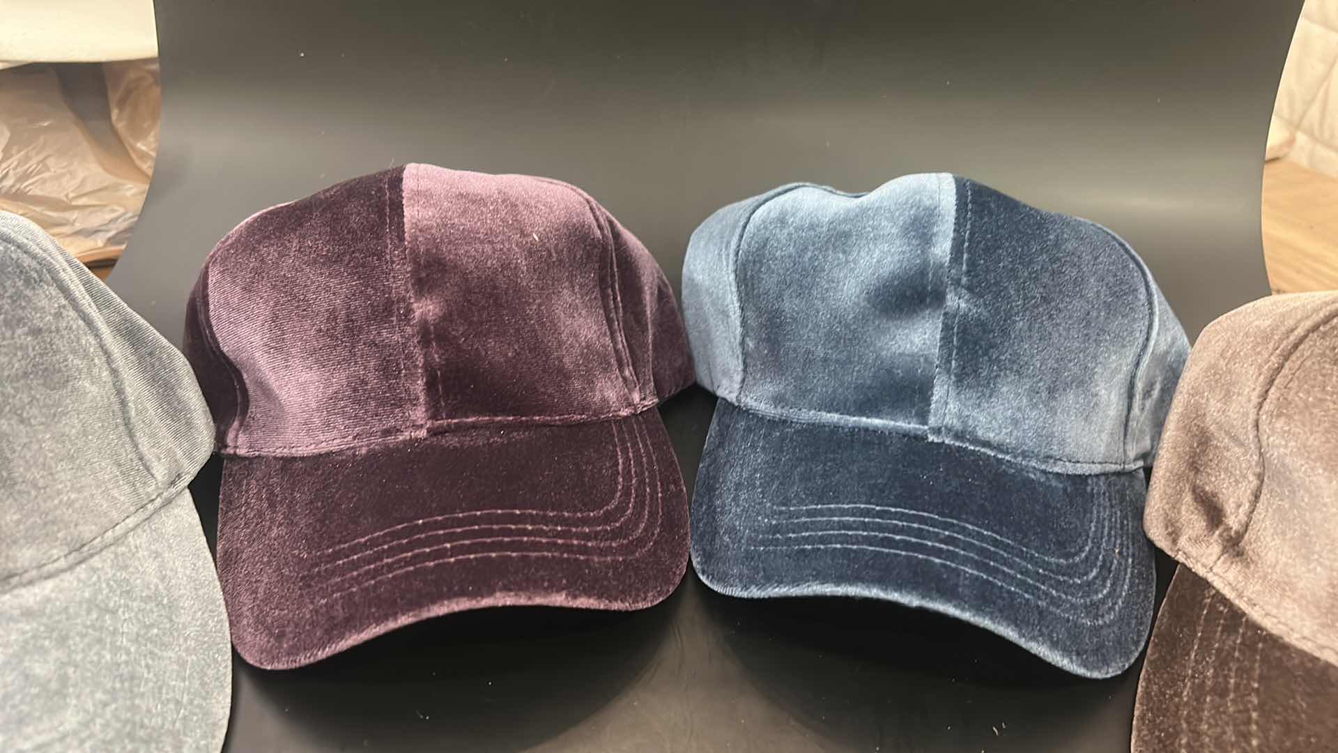 Photo 1 of NEW- 4 WOMENS BASEBALL HATS