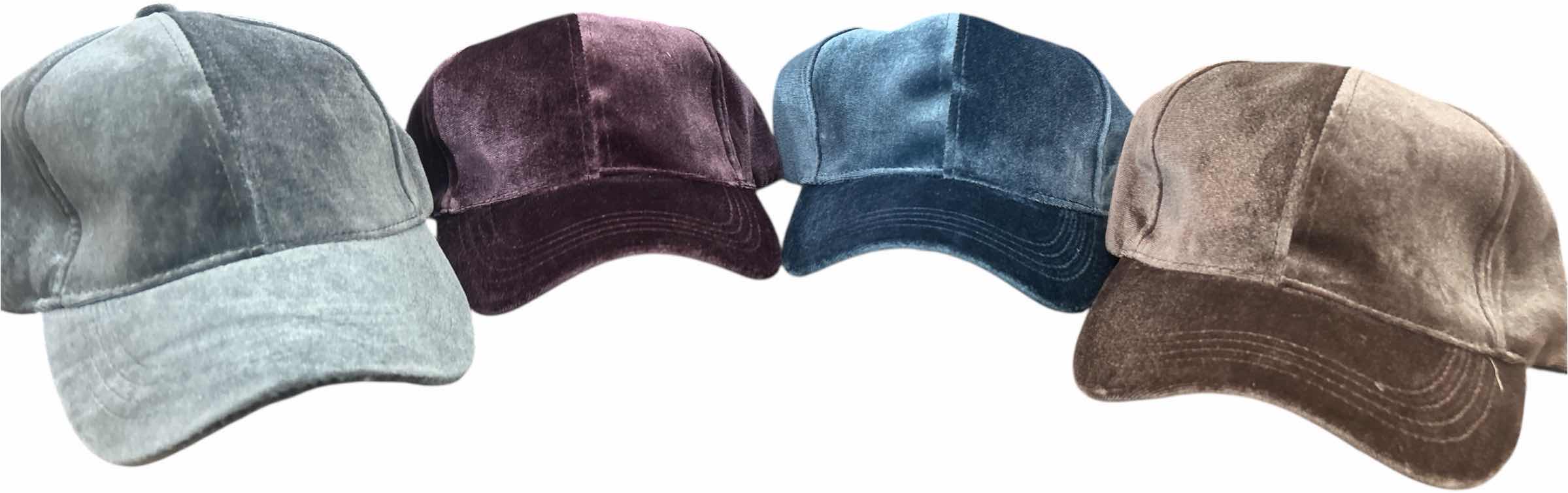 Photo 1 of NEW- 4 WOMENS BASEBALL HATS