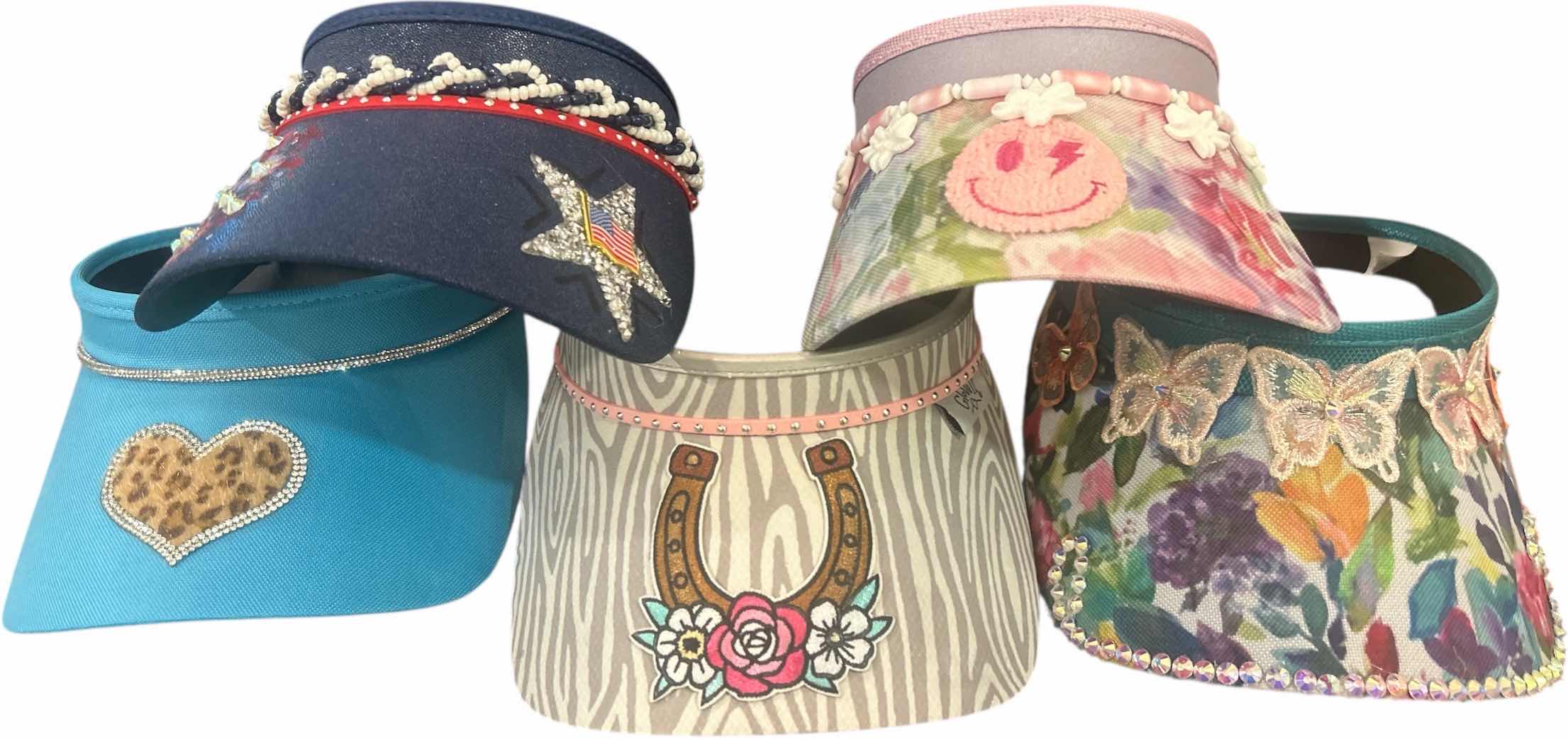 Photo 1 of NEW - 5 WOMENS SUN VISORS