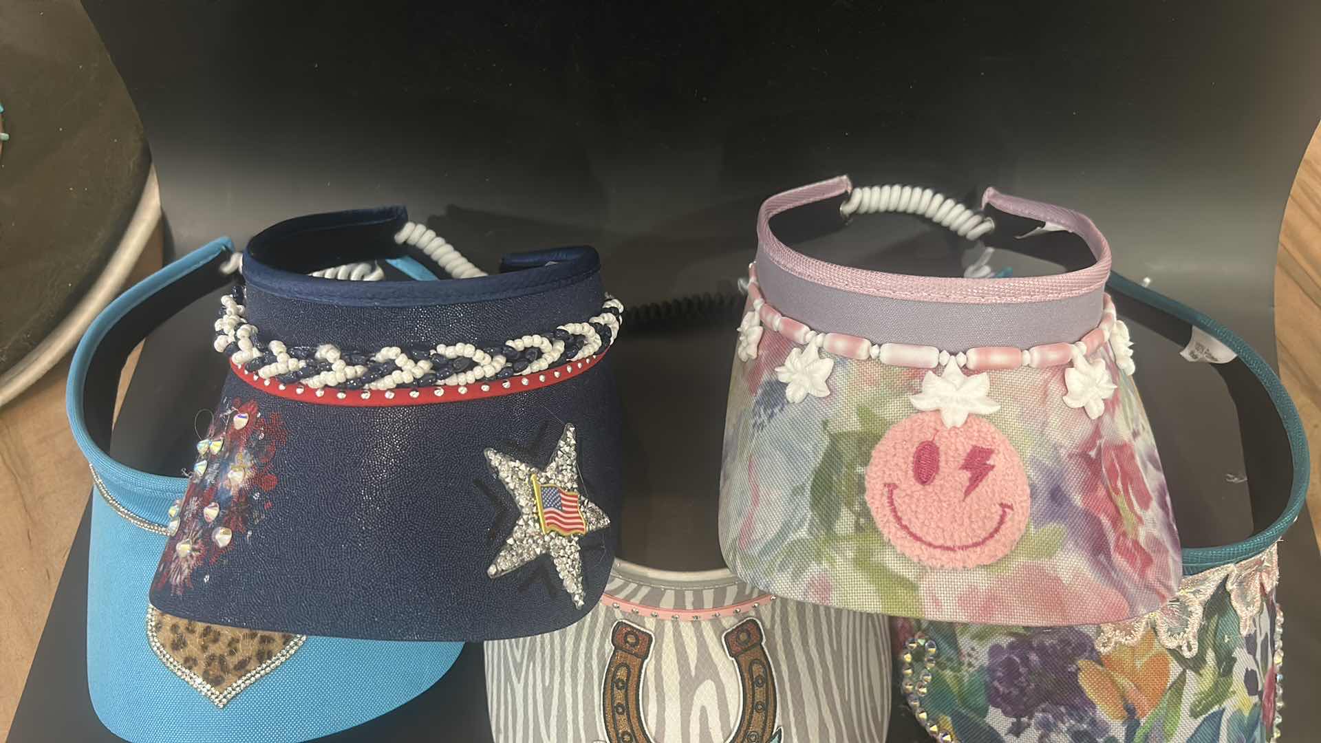 Photo 1 of NEW - 5 WOMENS SUN VISORS