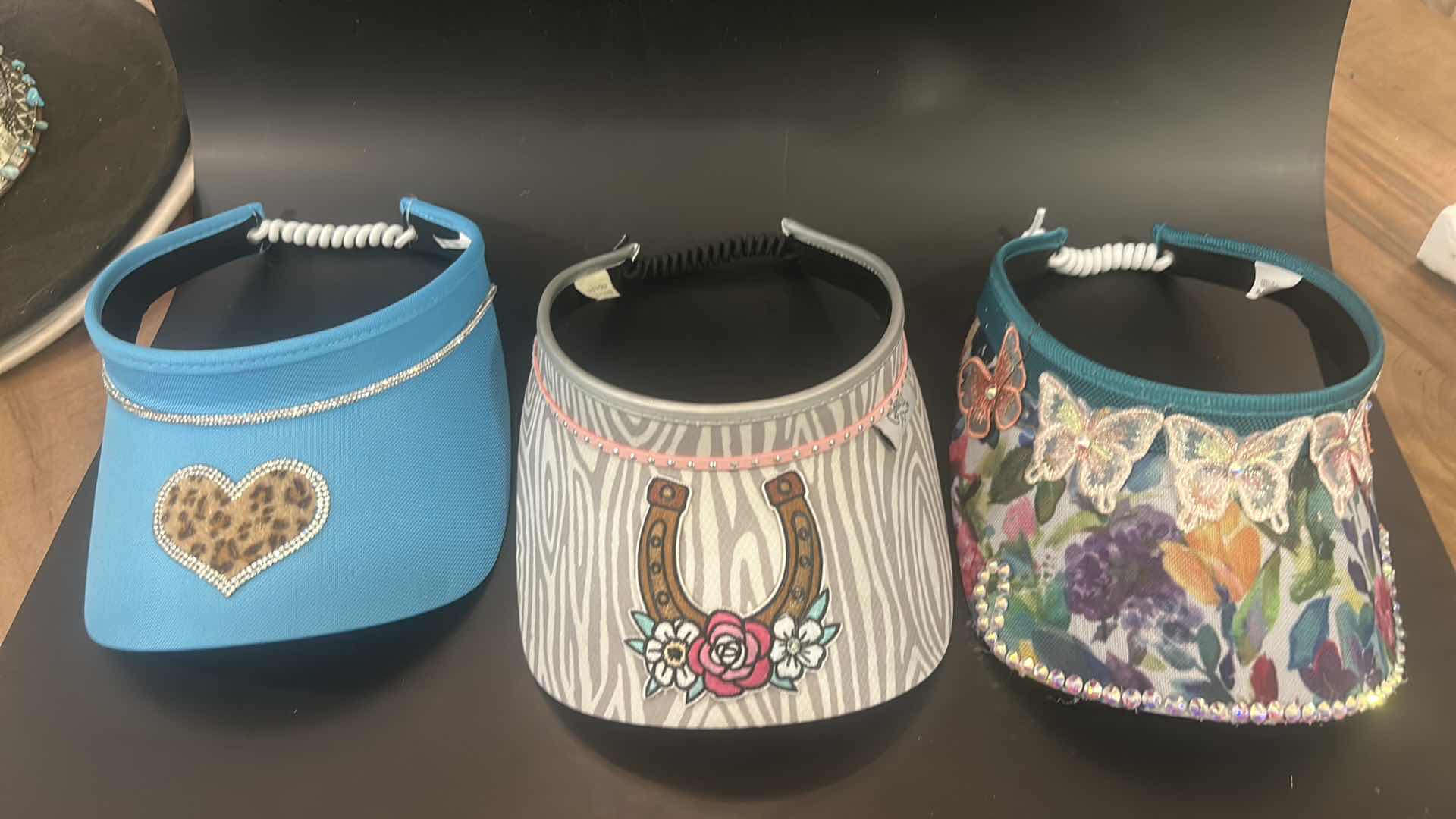 Photo 1 of NEW - 5 WOMENS SUN VISORS