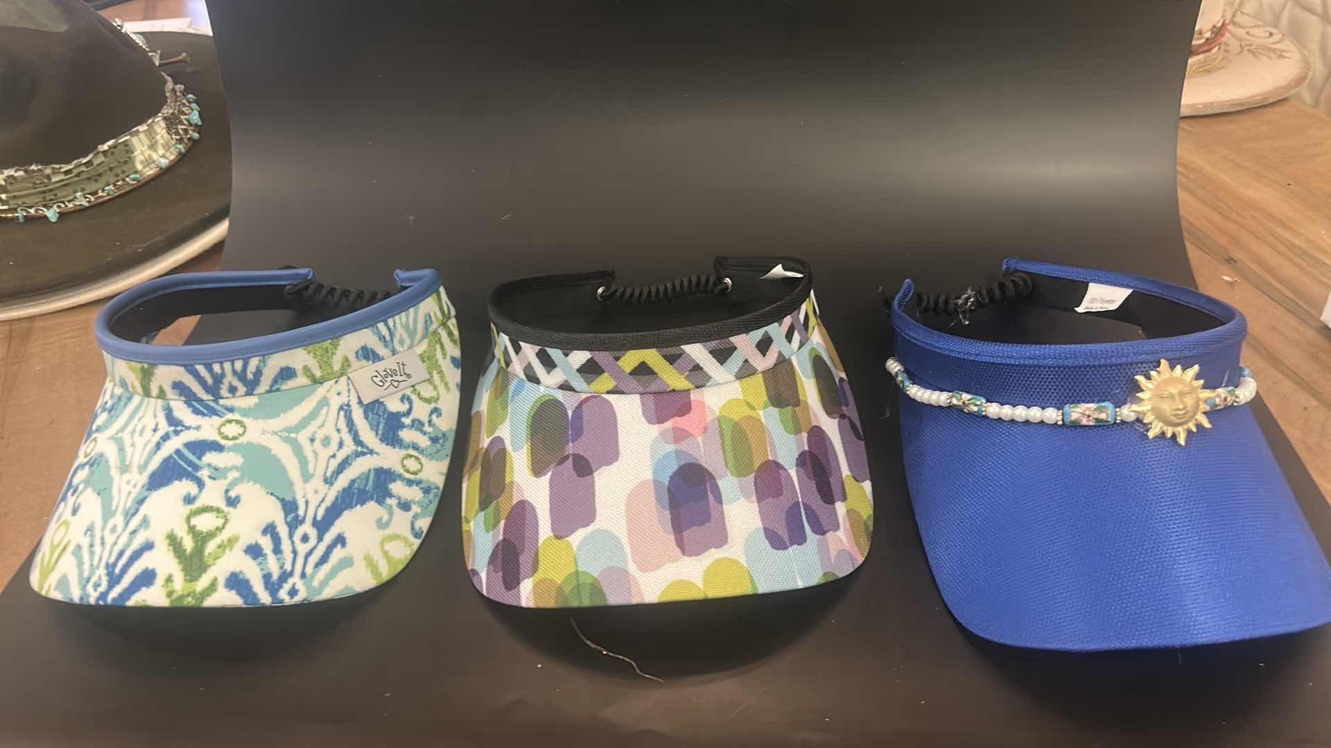 Photo 1 of 5 NEW - 3 VISORS AND 3 BASEBALL CAPS